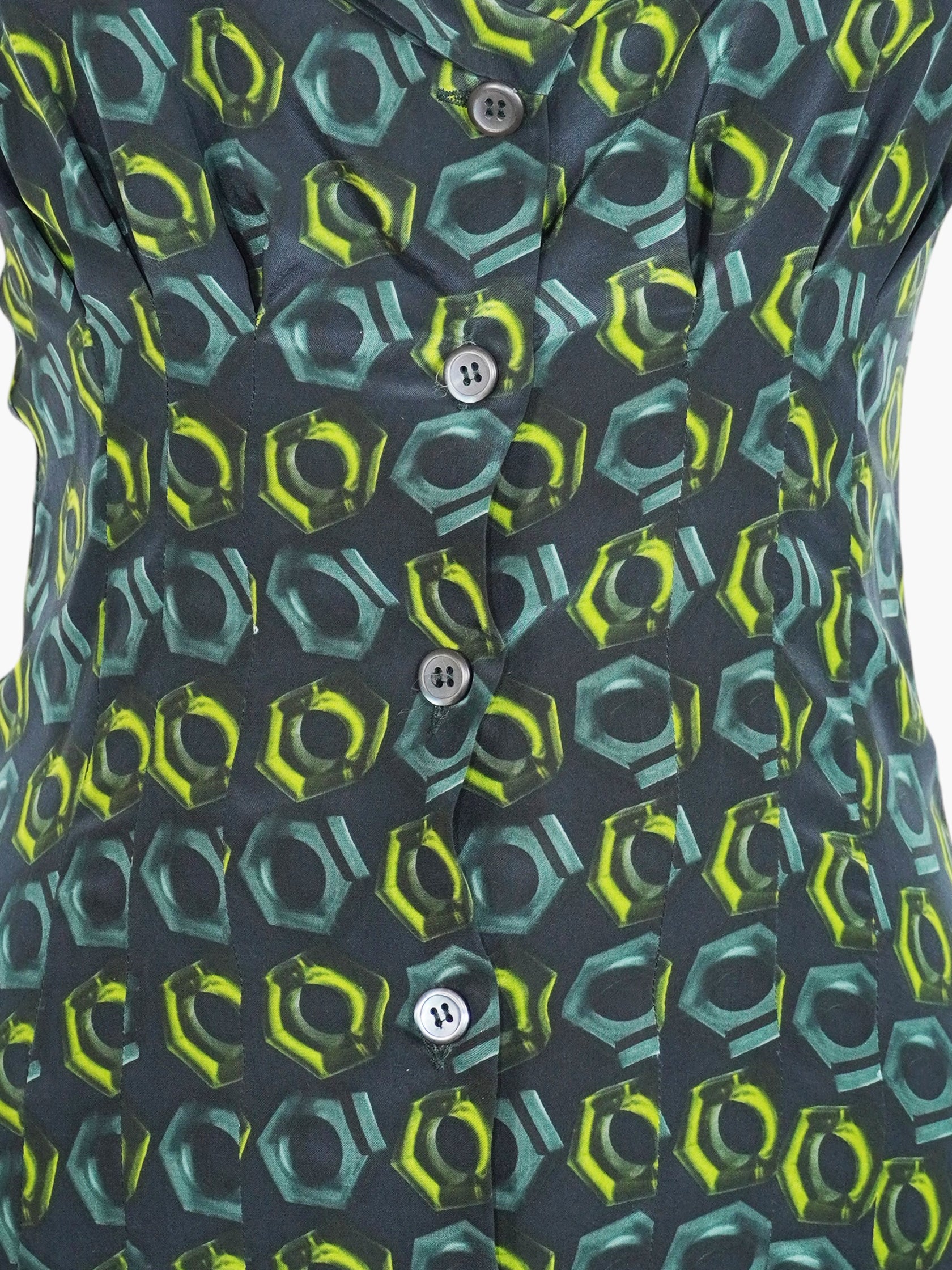 Geometric Print Top