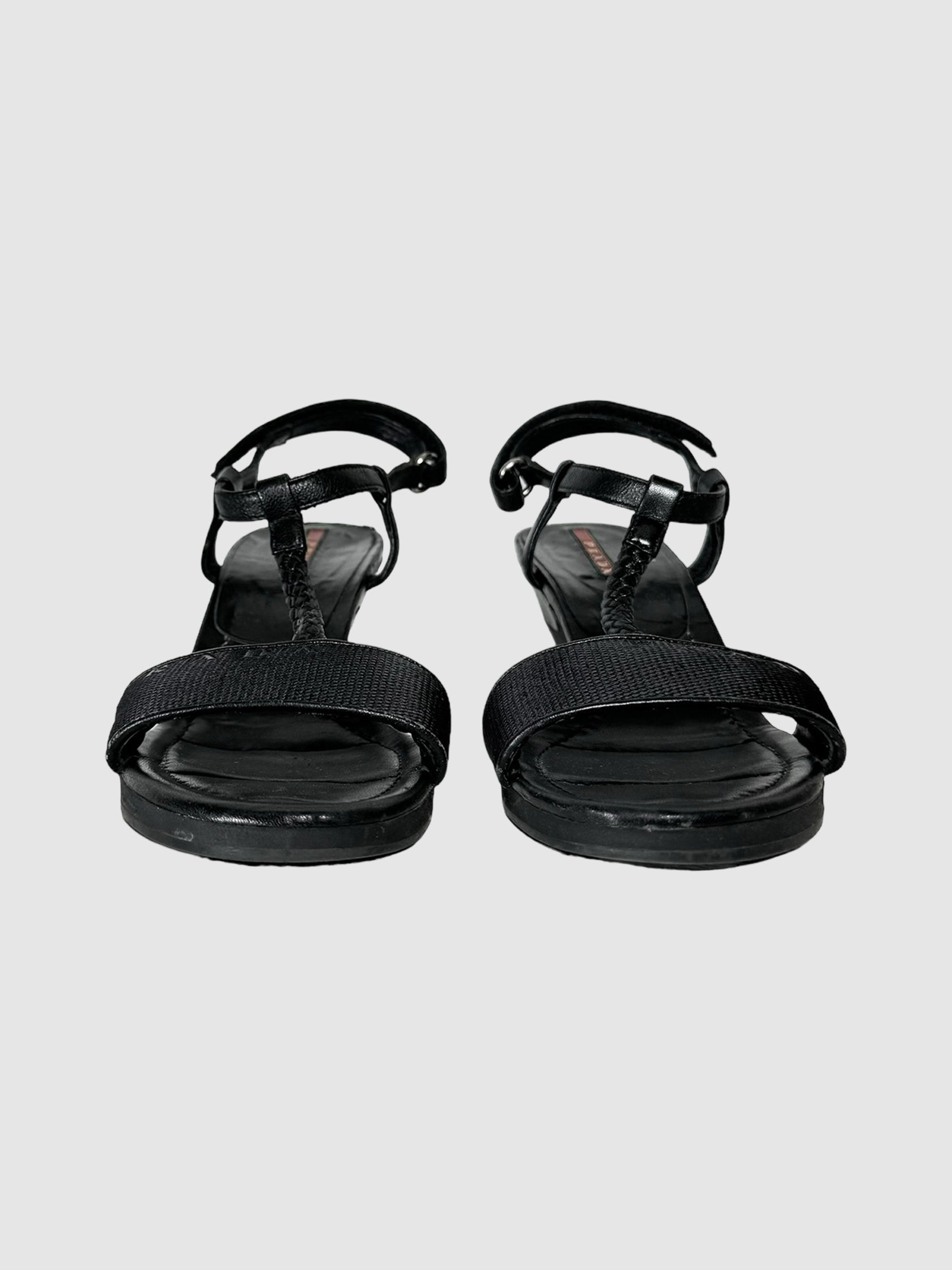 Braided Strap Wedges - Size 36