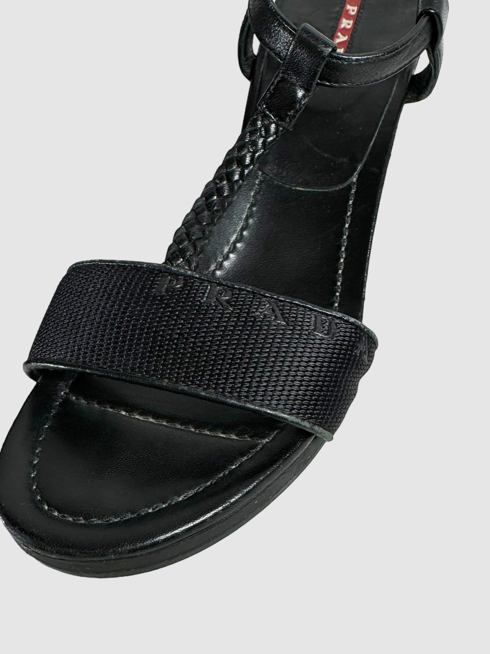 Braided Strap Wedges - Size 36