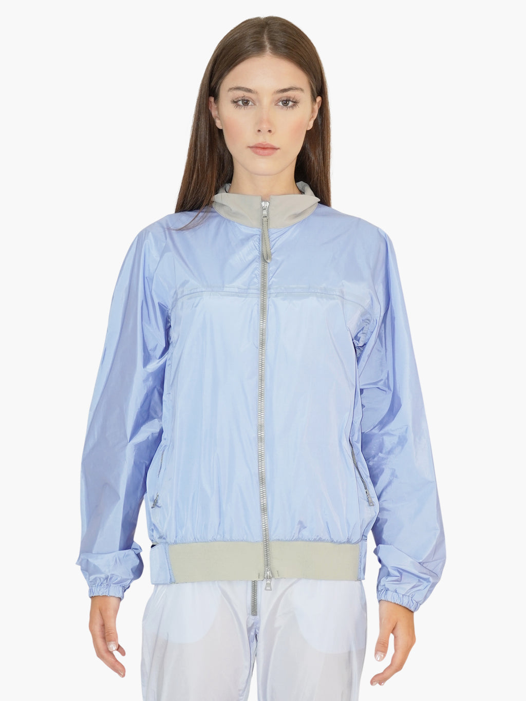 Nylon Windbreaker Jacket