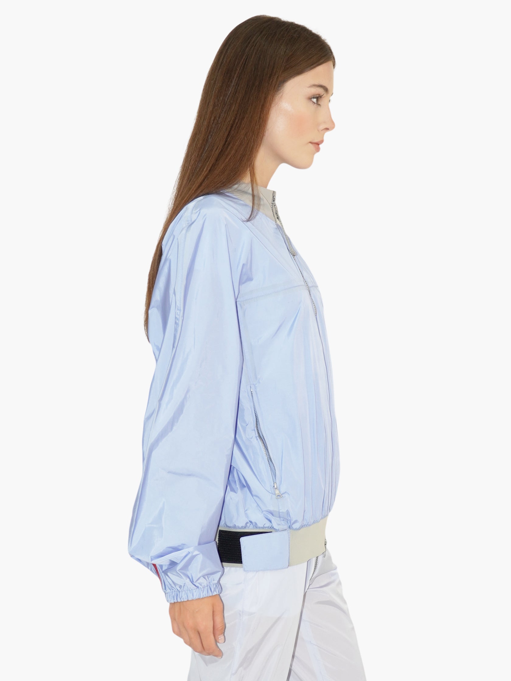 Nylon Windbreaker Jacket