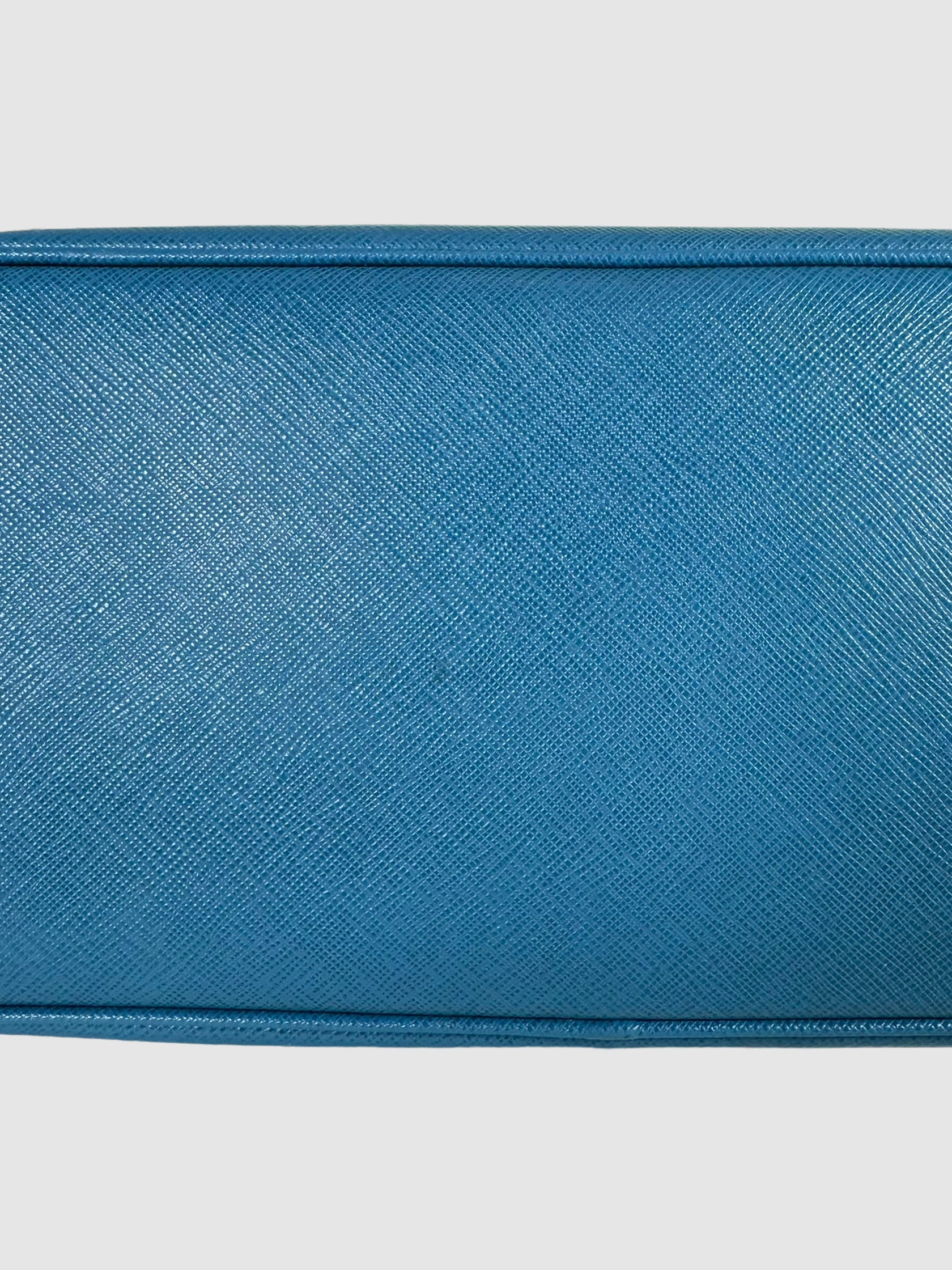 Galleria Double Zip Saffiano Tote