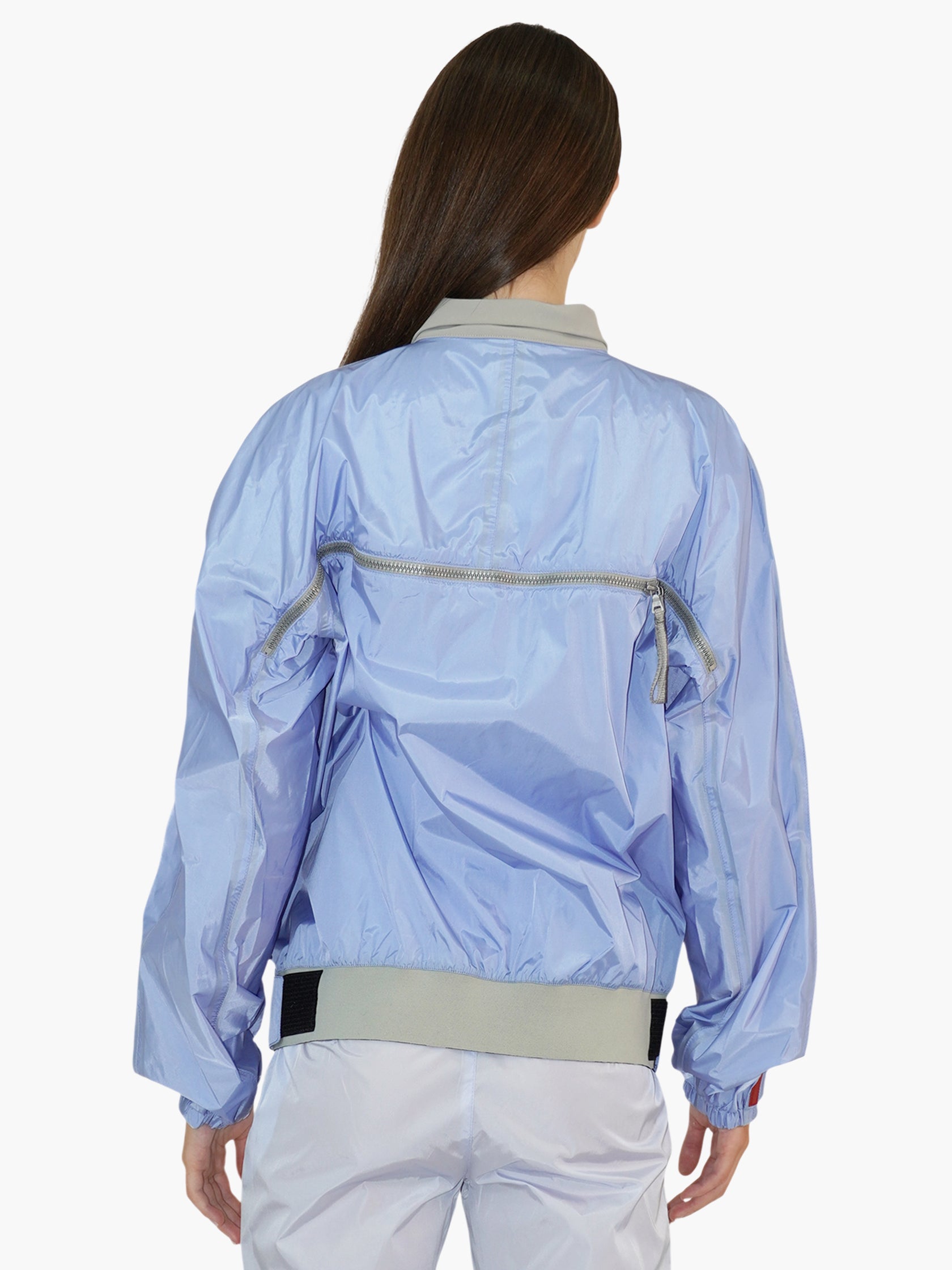Nylon Windbreaker Jacket