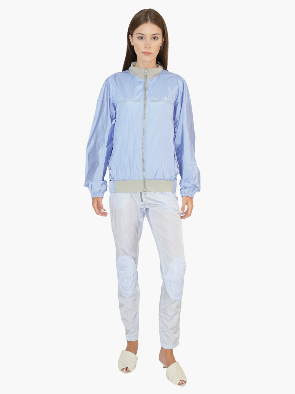 Nylon Windbreaker Jacket