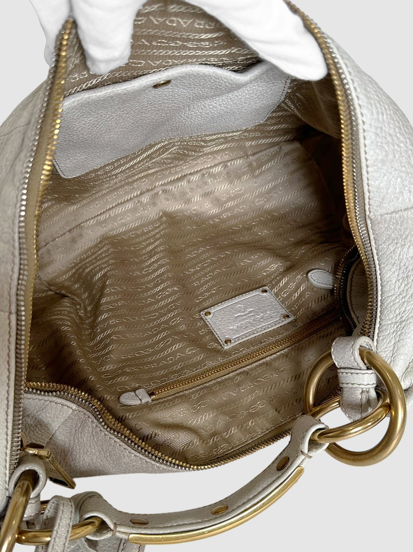 Deerskin Tamponato Hobo Bag