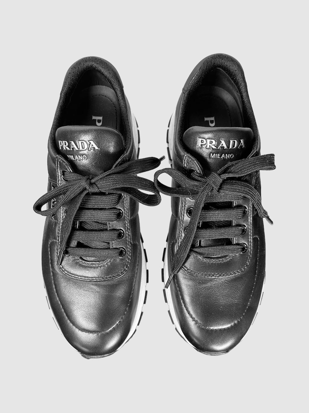 Leather Sneakers - Size 37