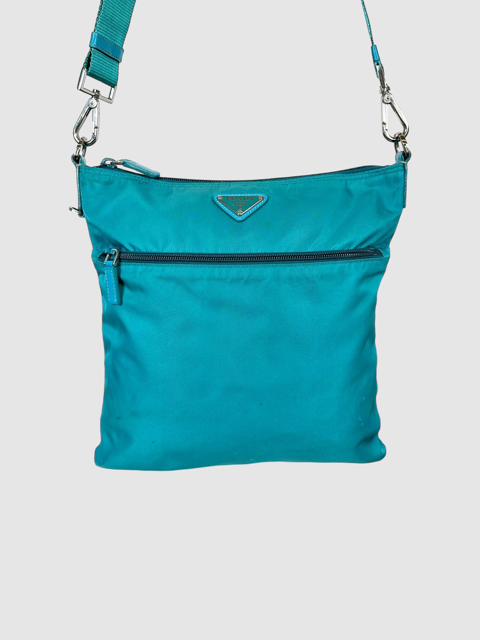 Tessuto Front Pocket Crossbody Bag