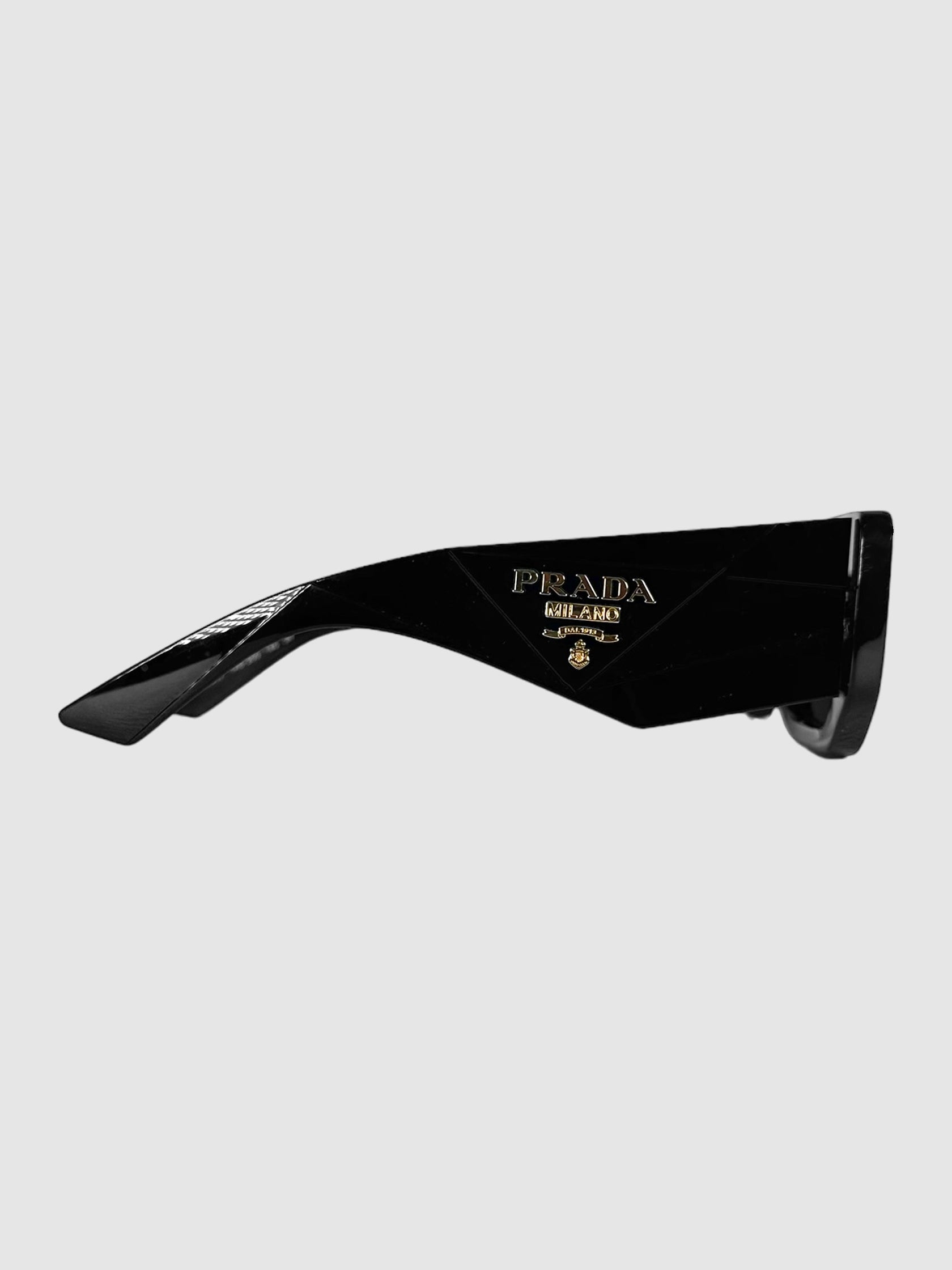 Rectangle Reflective Sunglasses