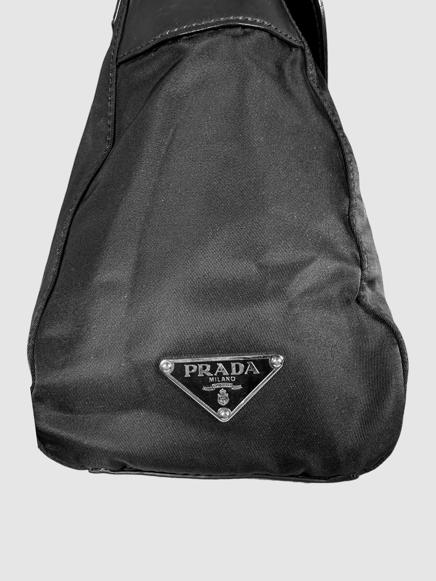 Tessuto Clasp Shoulder Bag