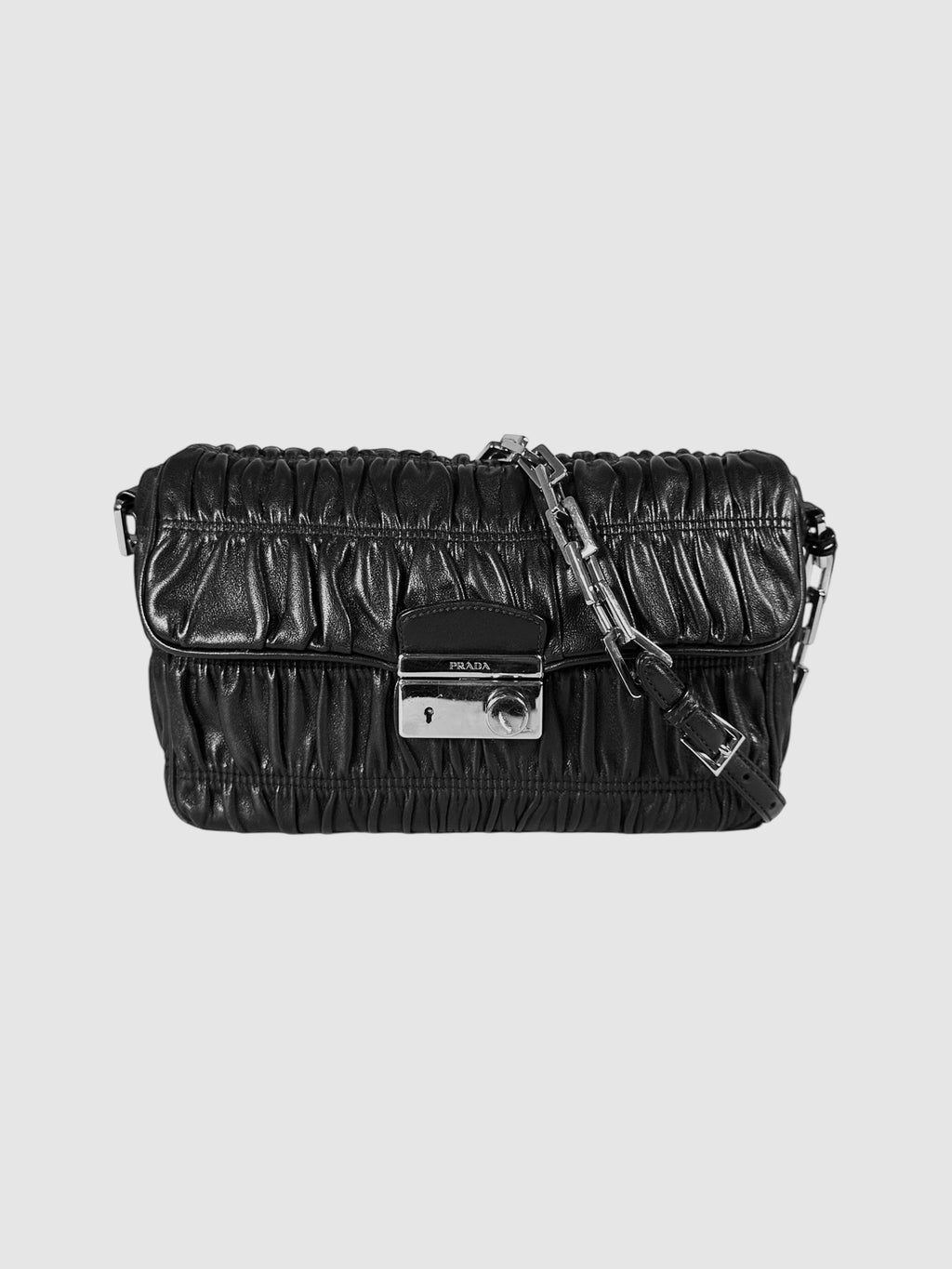 Gaufre Chain Shoulder Bag