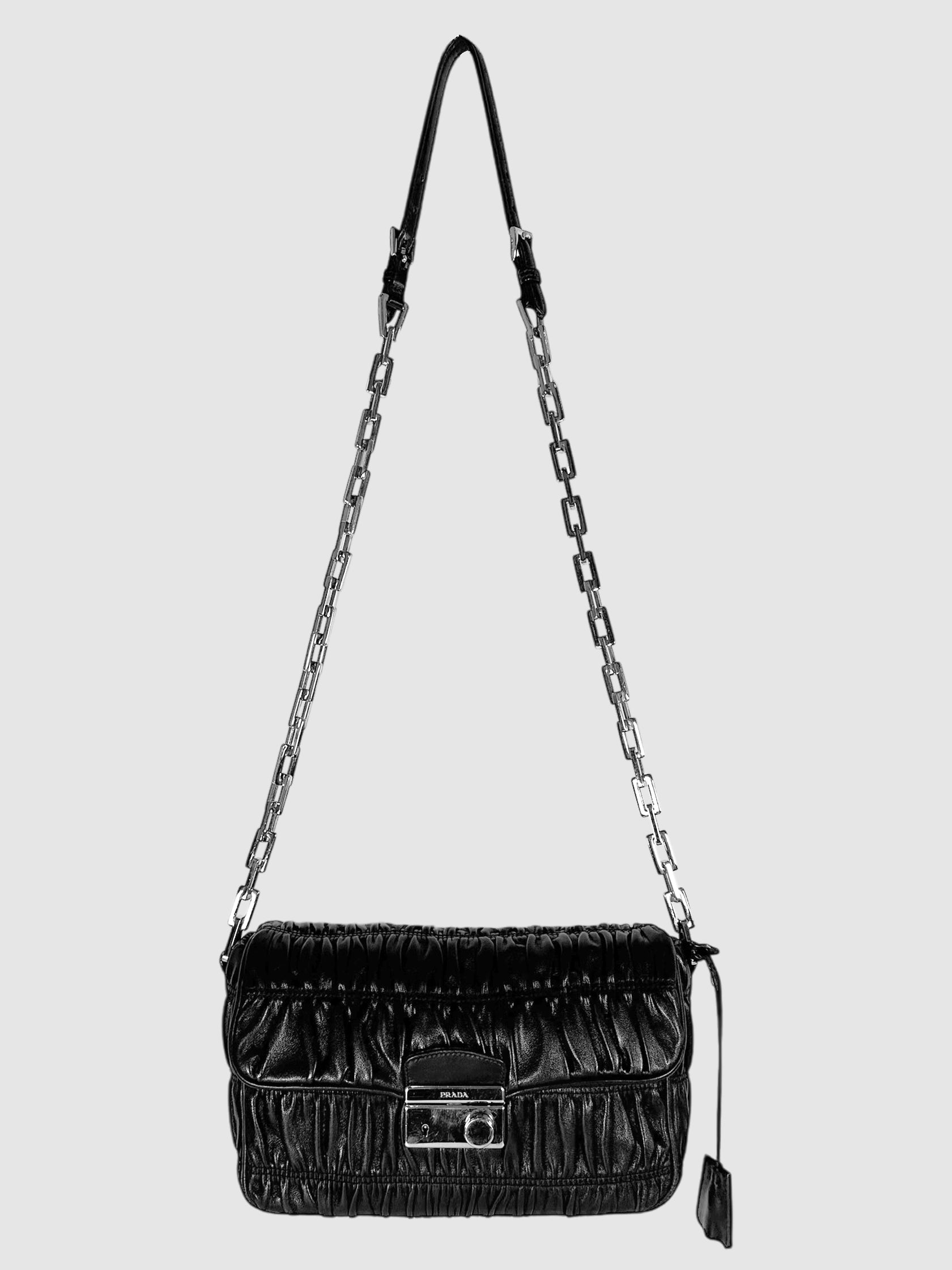 Gaufre Chain Shoulder Bag