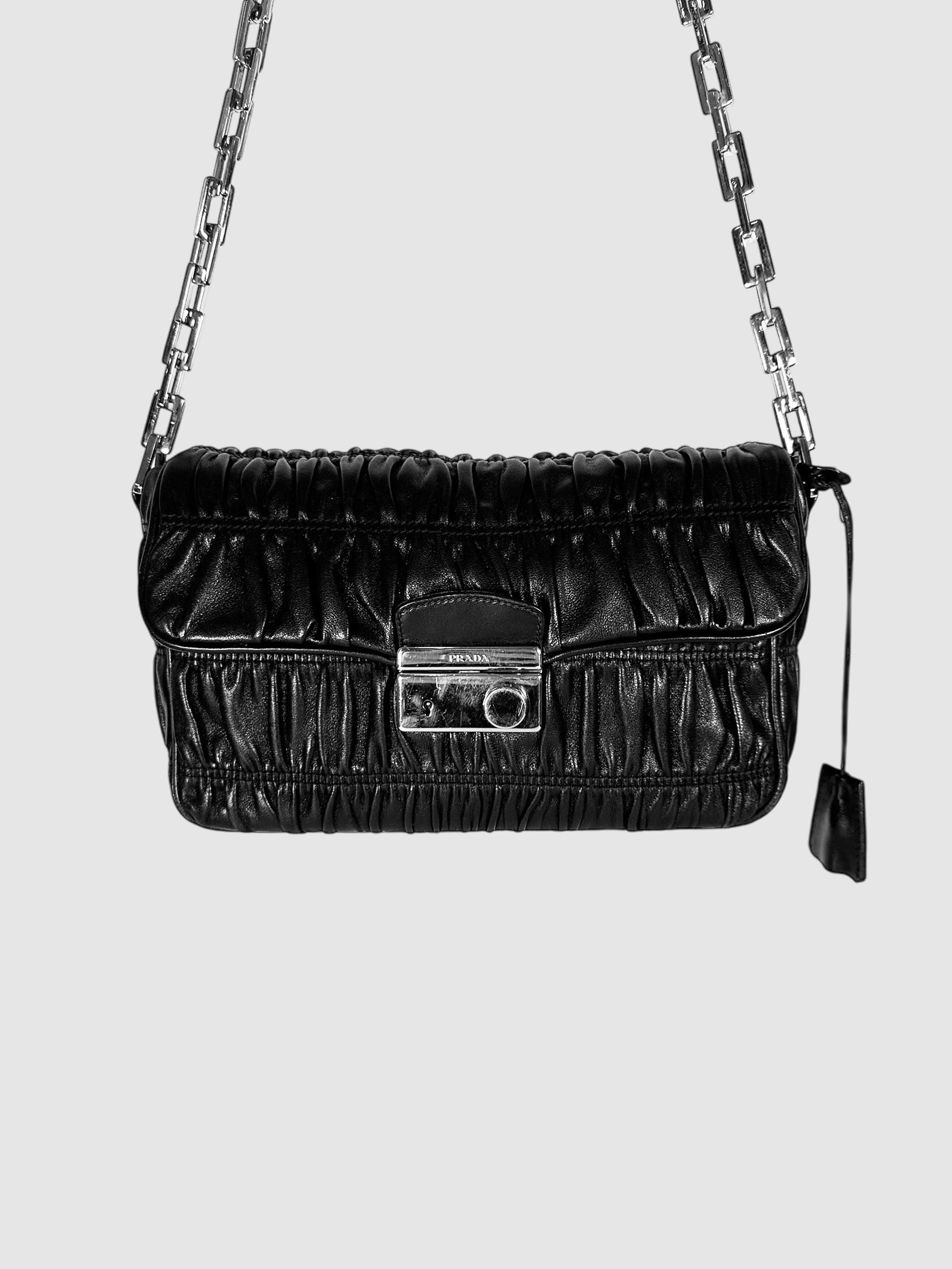 Gaufre Chain Shoulder Bag