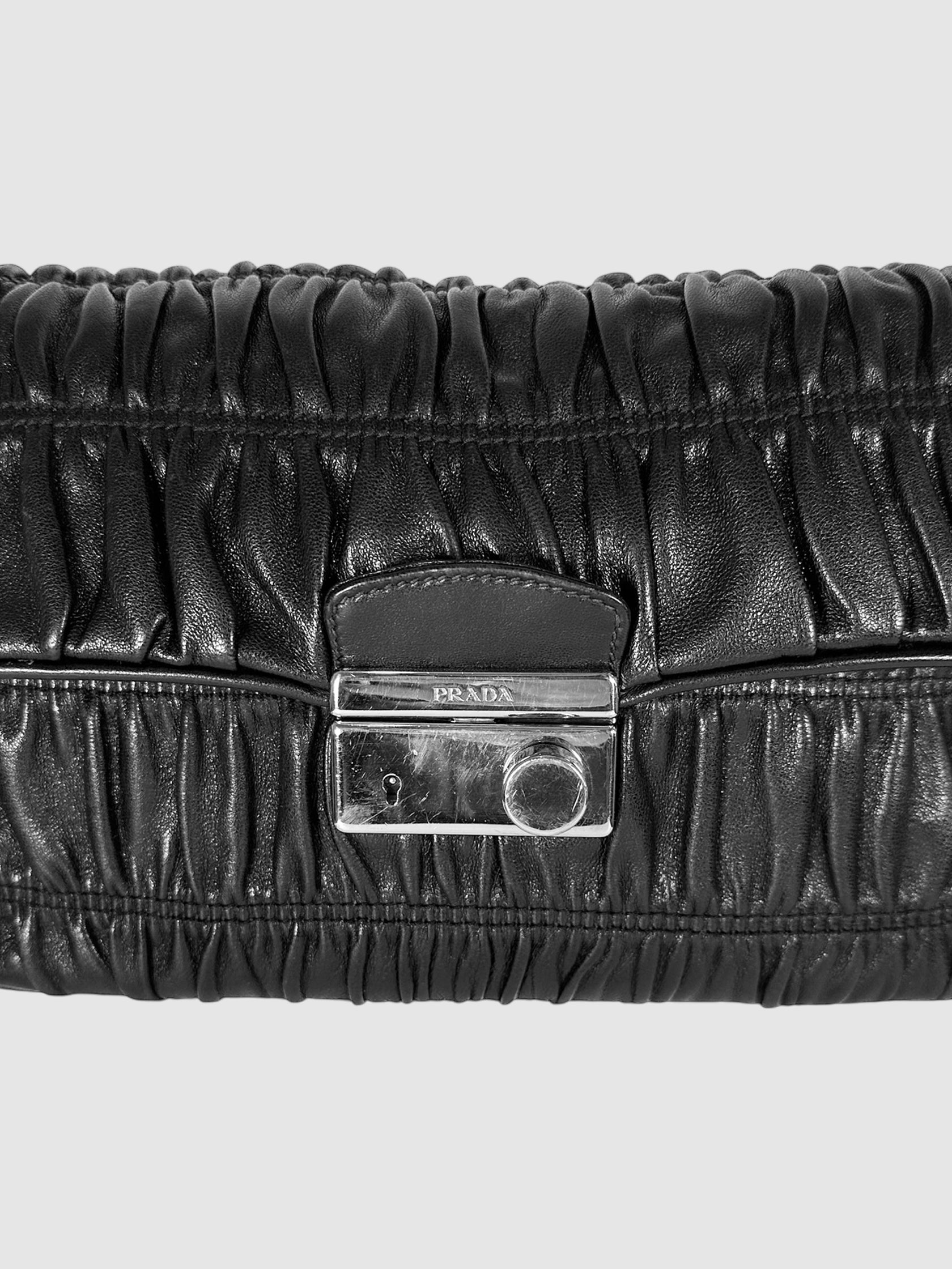 Gaufre Chain Shoulder Bag