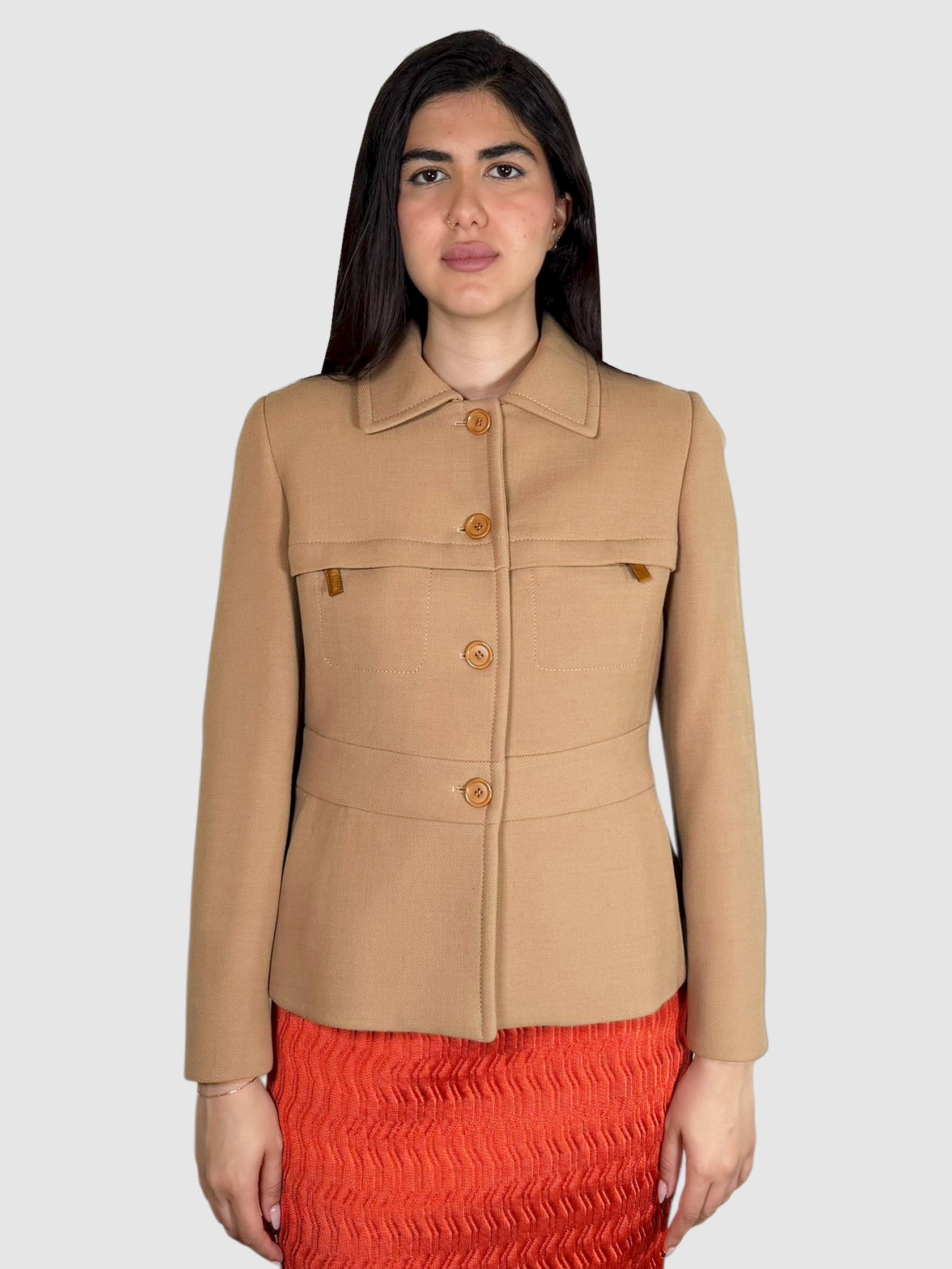 Single-Breasted Coat