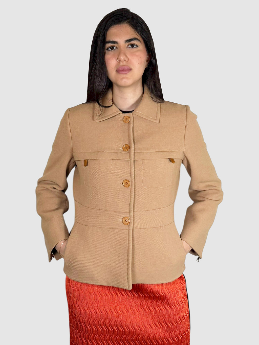 Single-Breasted Coat