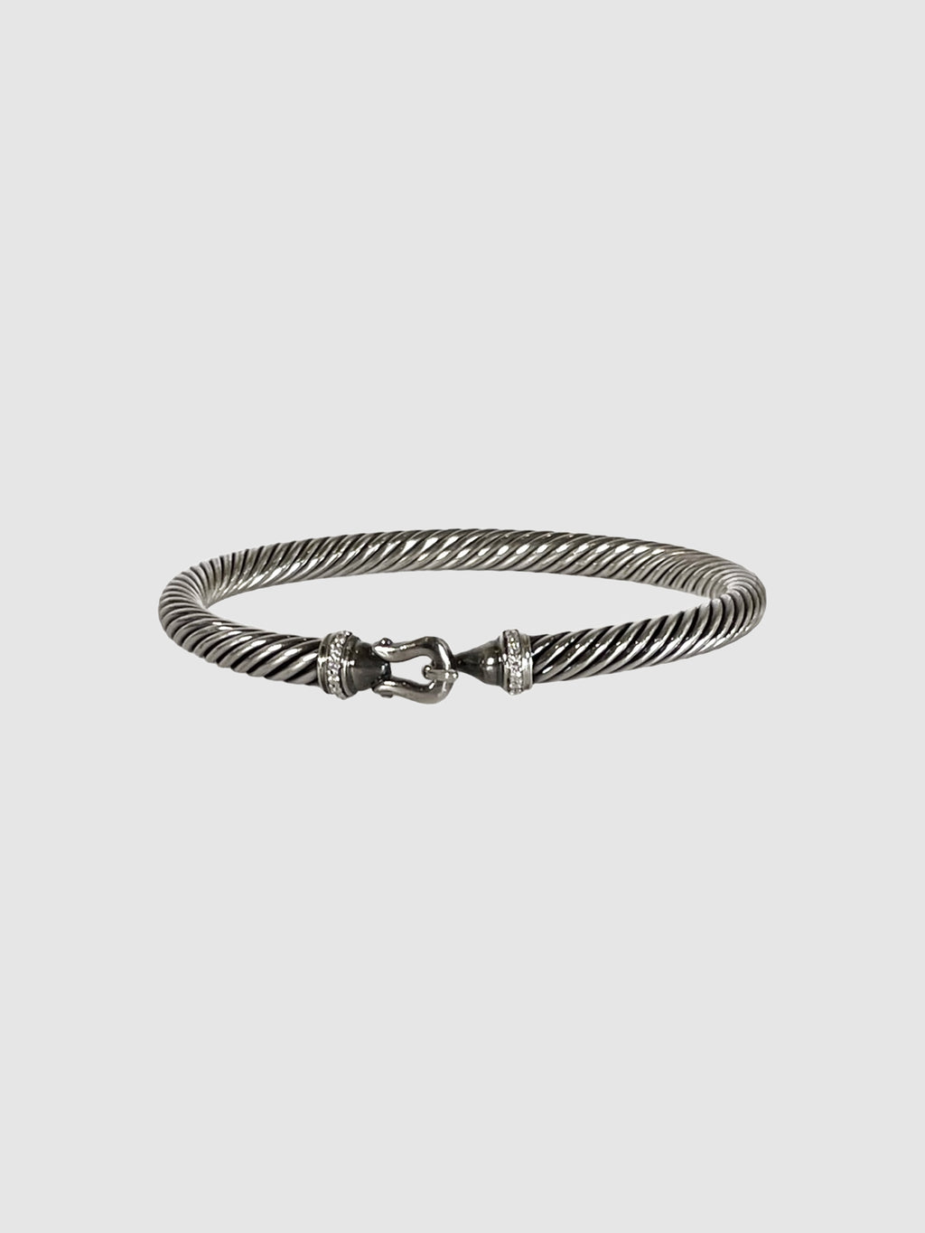 Buckle Sterling Silver Bracelet
