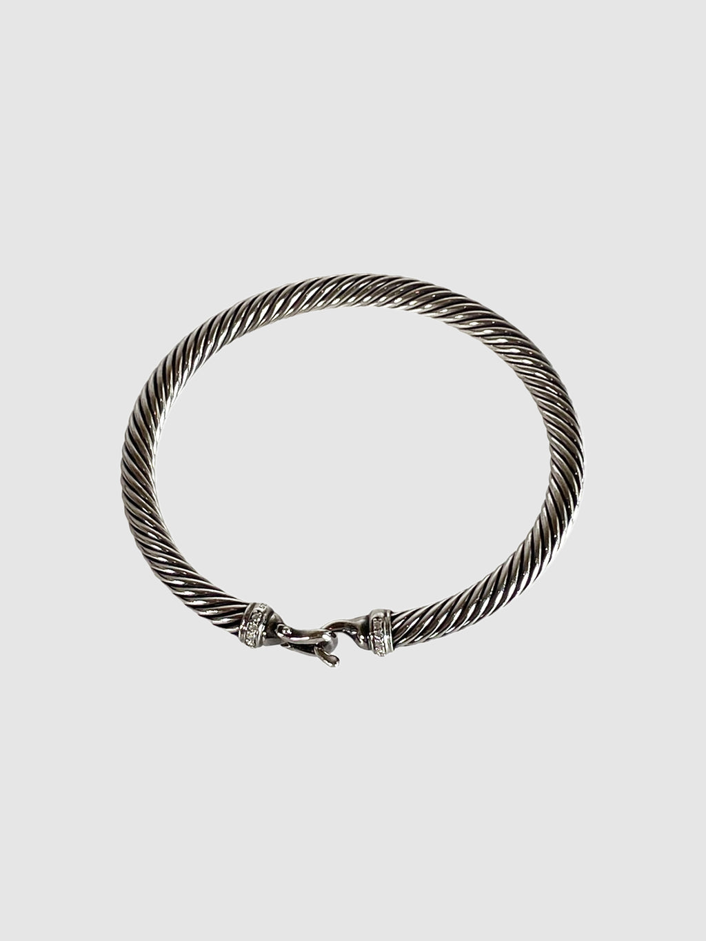 Buckle Sterling Silver Bracelet