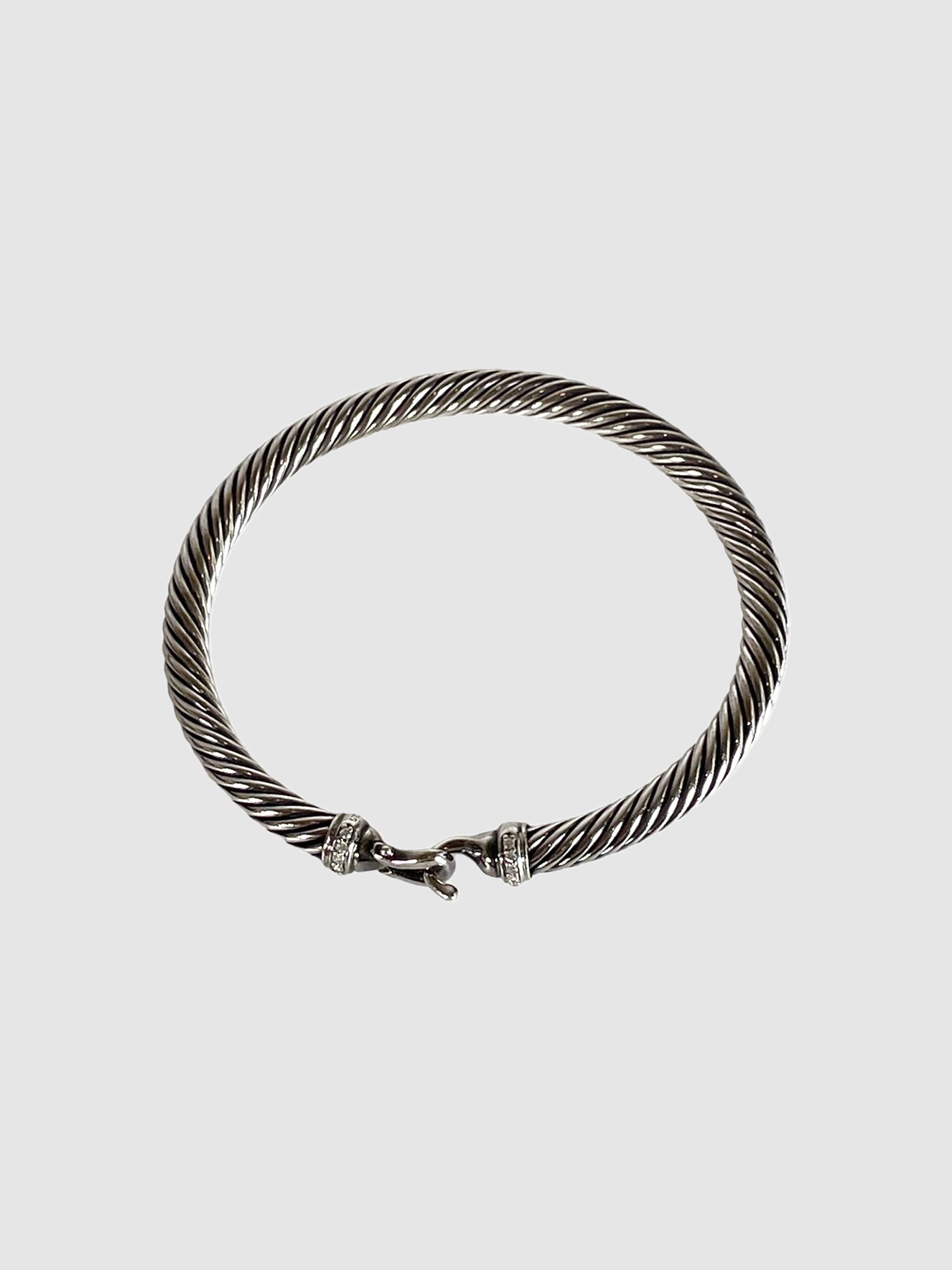 Buckle Sterling Silver Bracelet