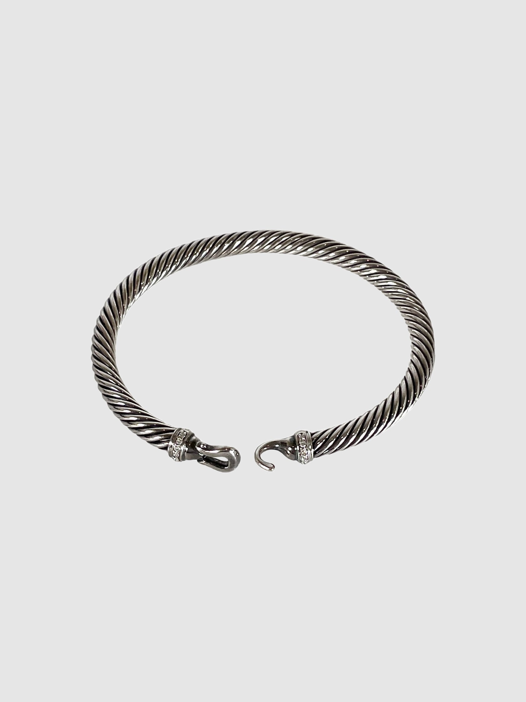 Buckle Sterling Silver Bracelet