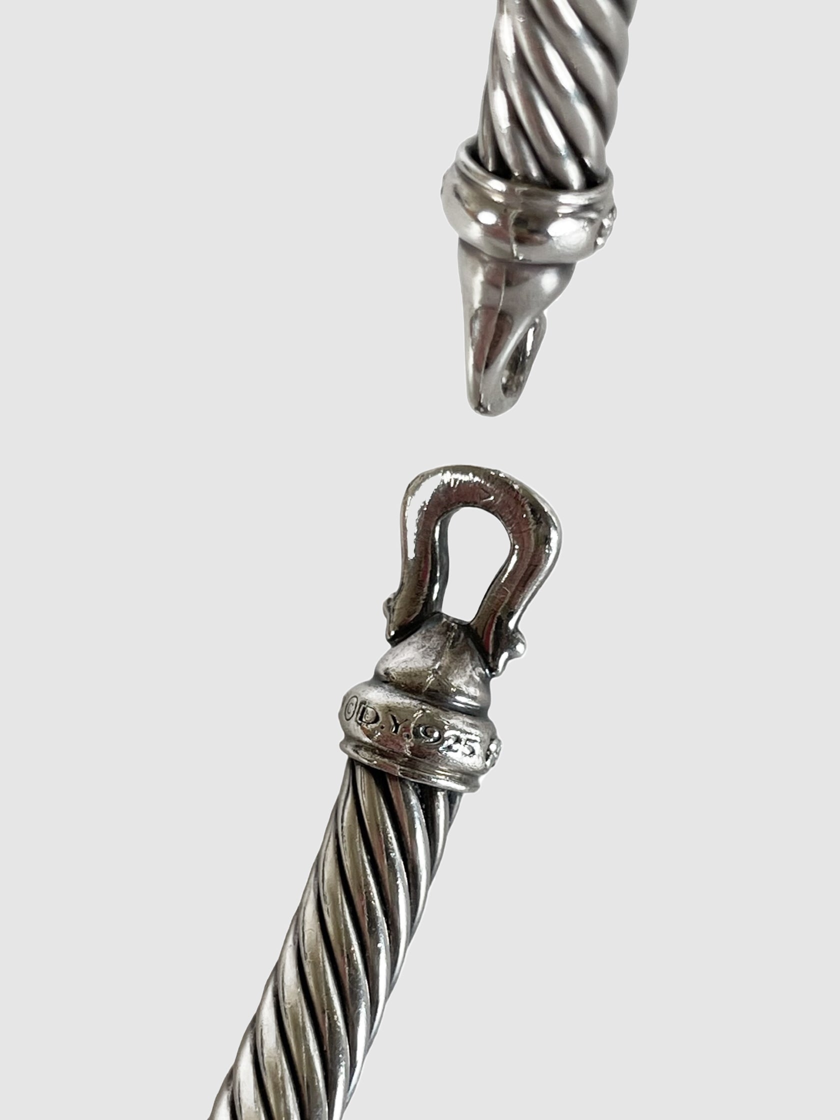 Buckle Sterling Silver Bracelet