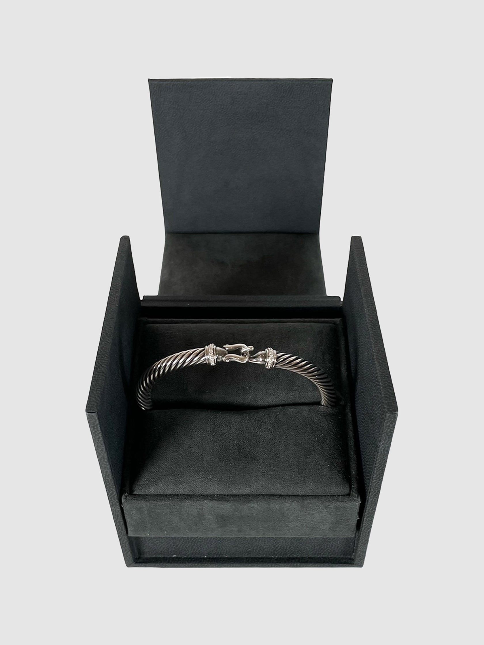 Buckle Sterling Silver Bracelet