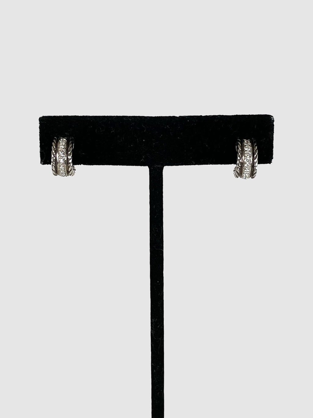 Diamond Mini Hoop Earrings