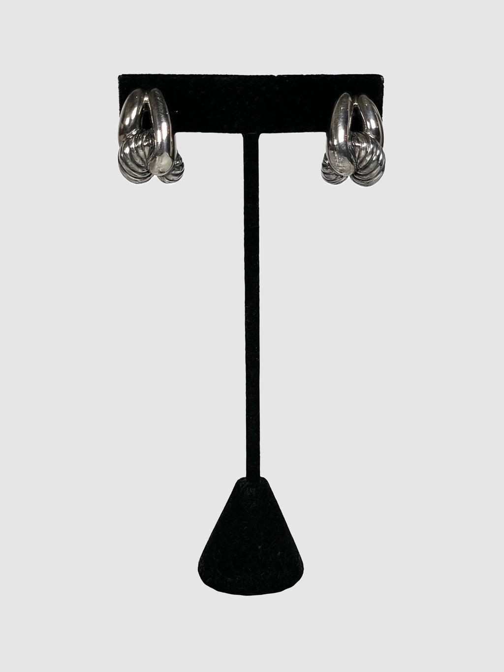 Labyrinth Clip-On Earrings