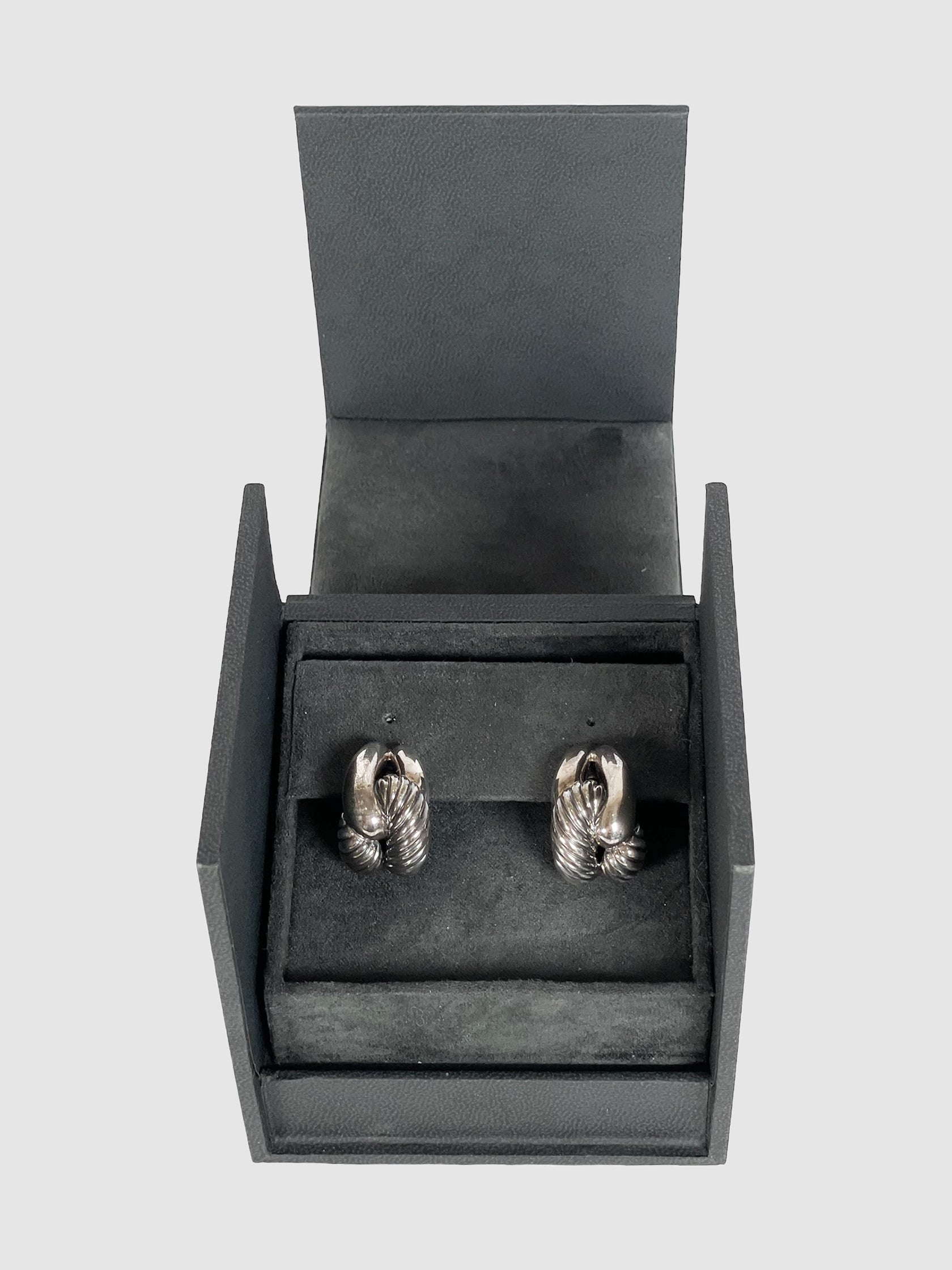 Labyrinth Clip-On Earrings