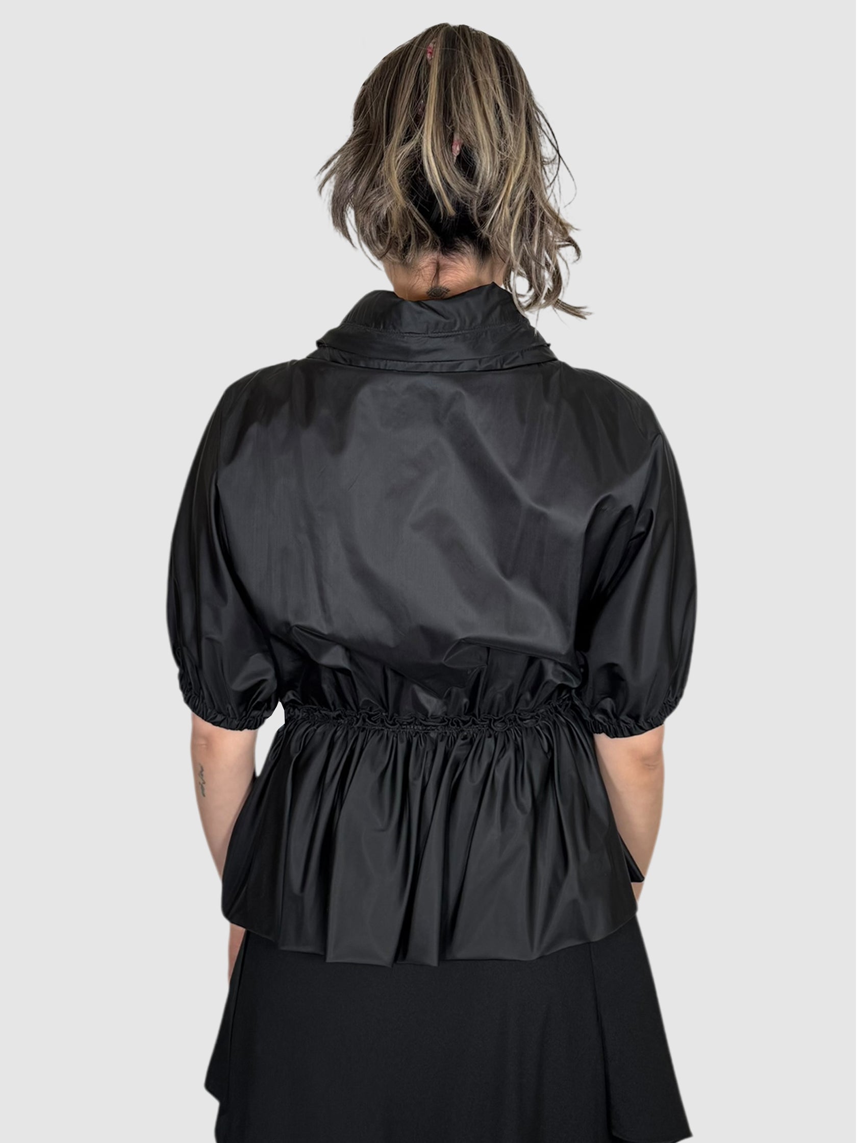 Cinched Windbreaker Jacket