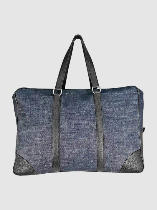 Denim Duffle Bag