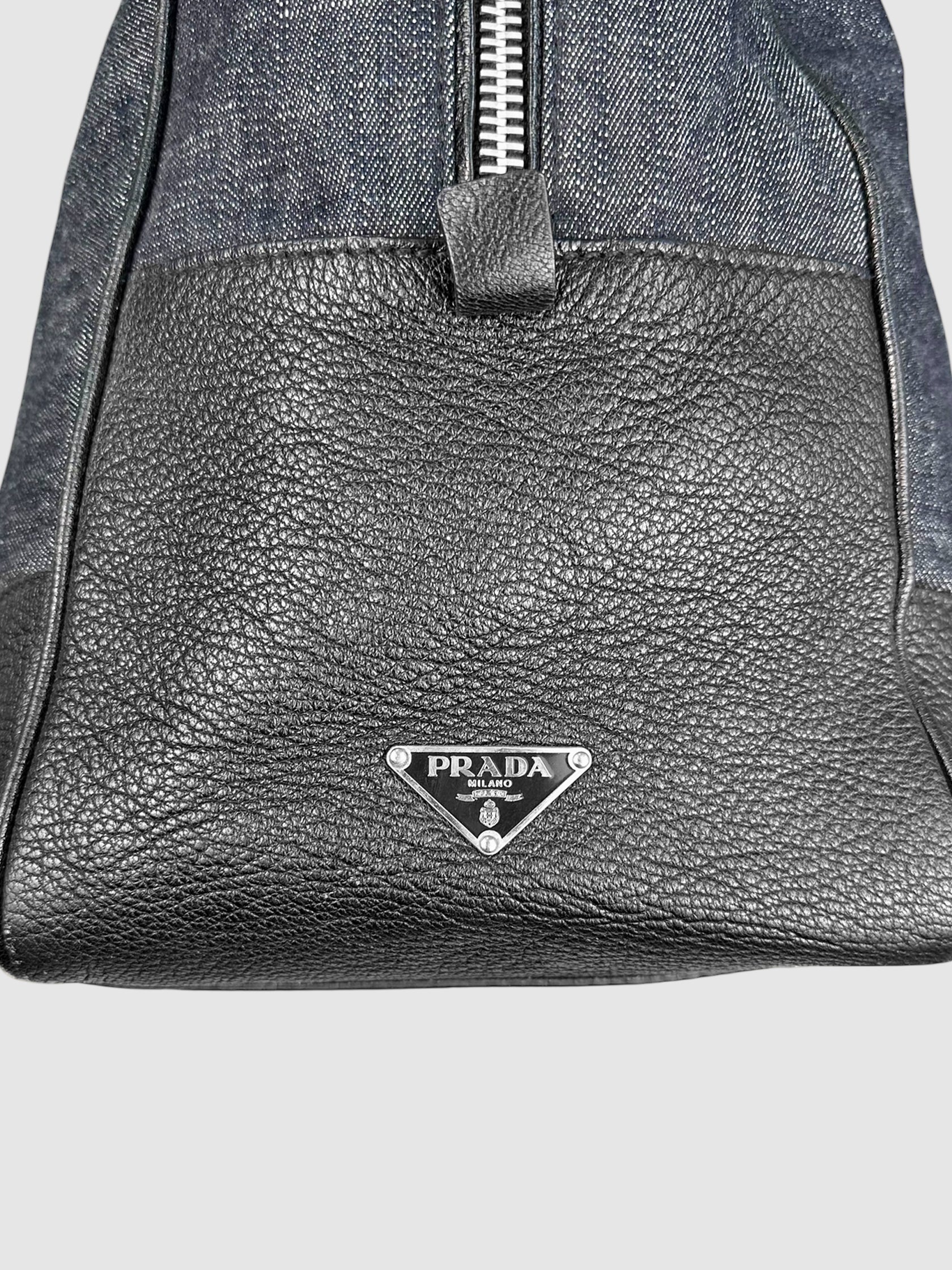 Denim Duffle Bag