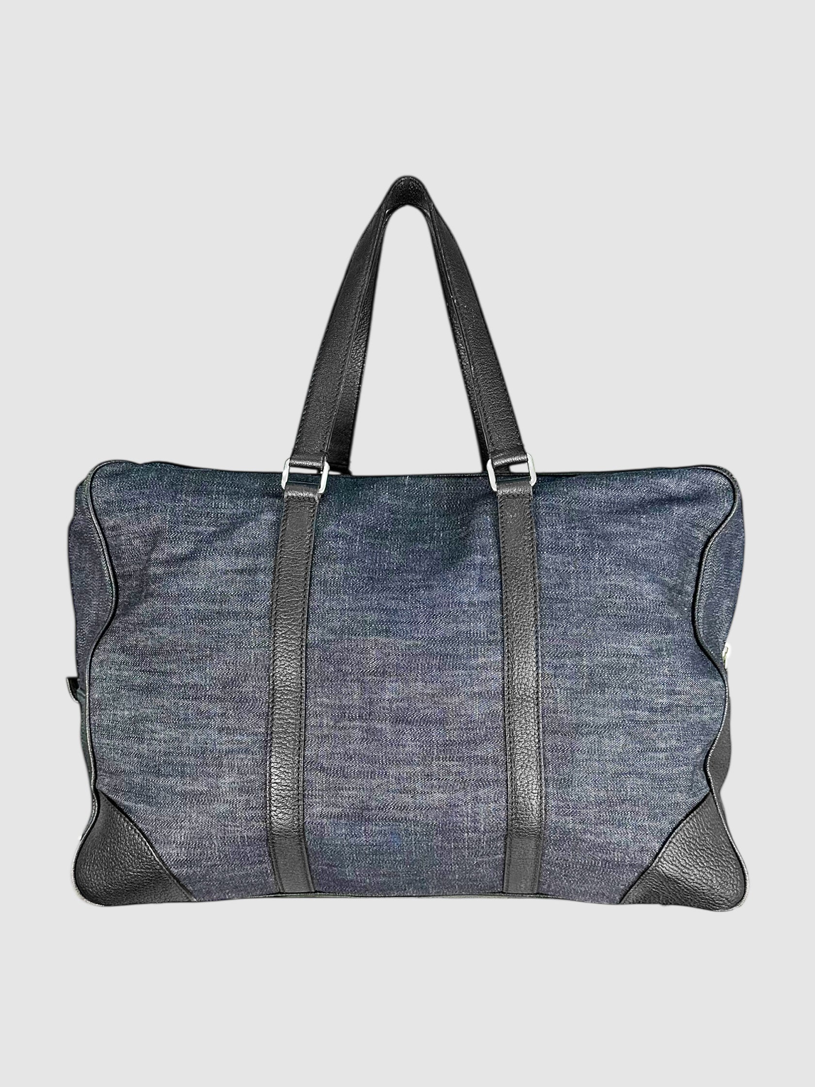 Denim Duffle Bag