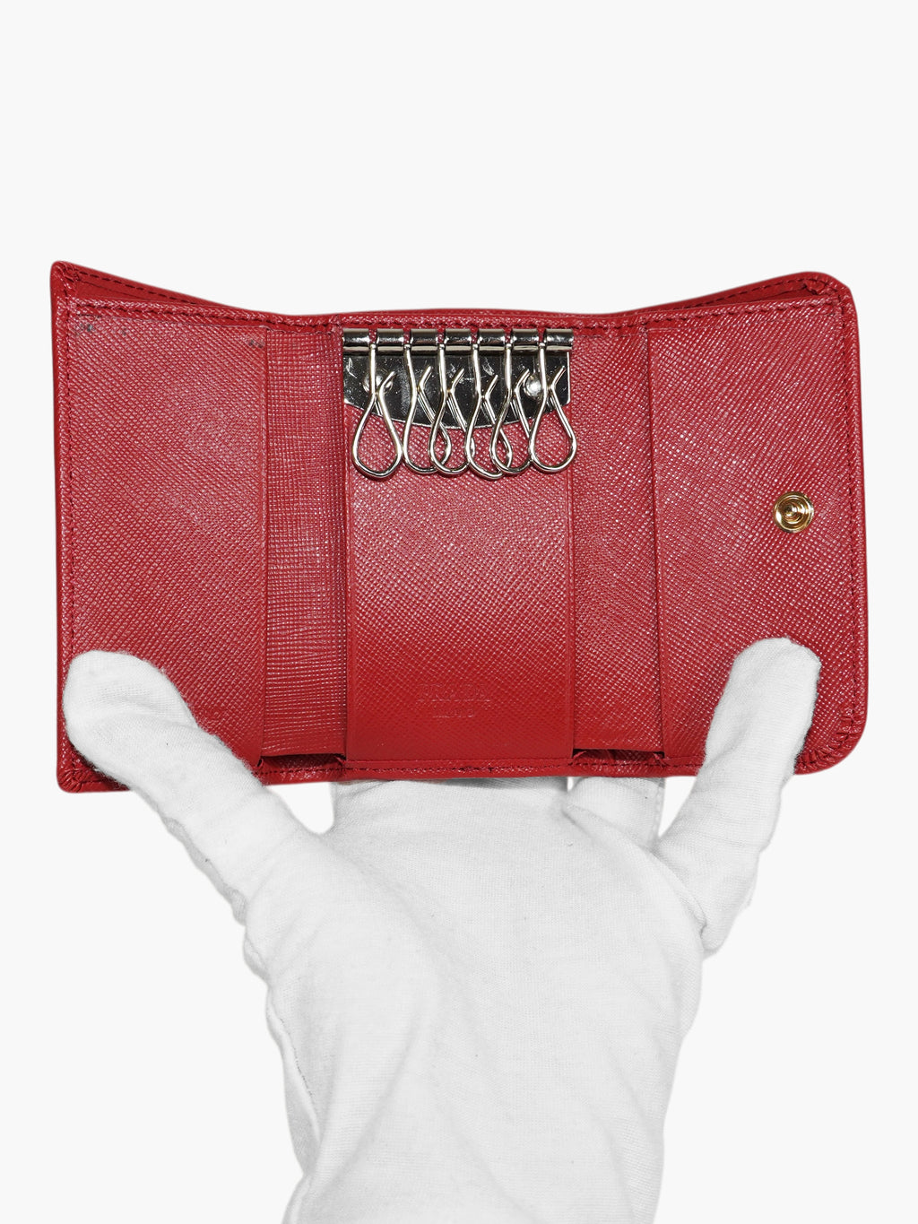 Saffiano Keyholder Wallet