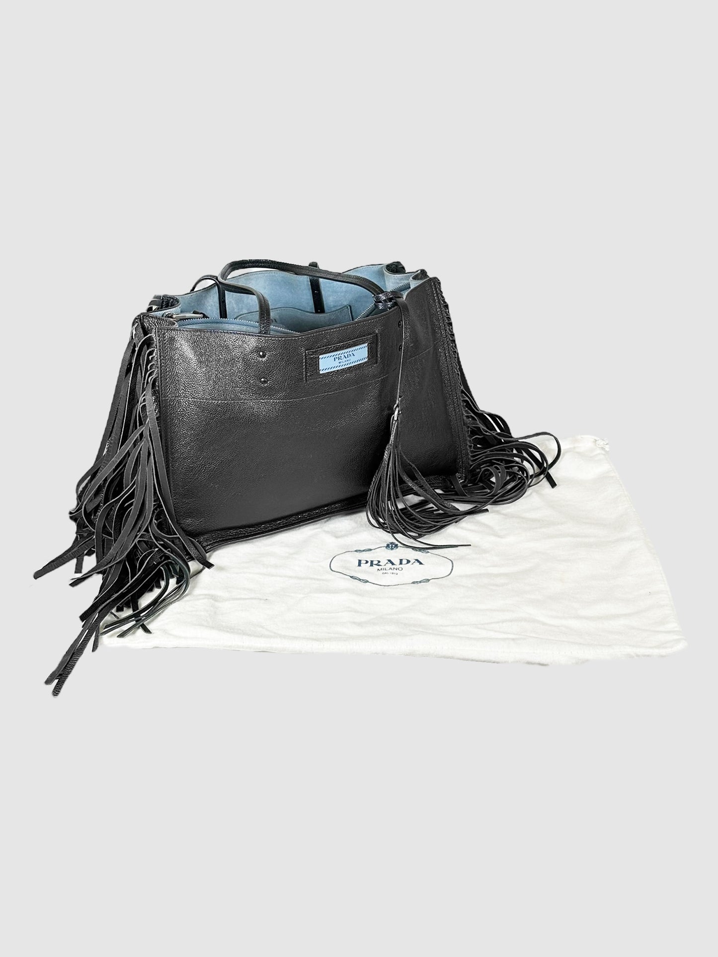 Etiquette Fringe Tote Bag