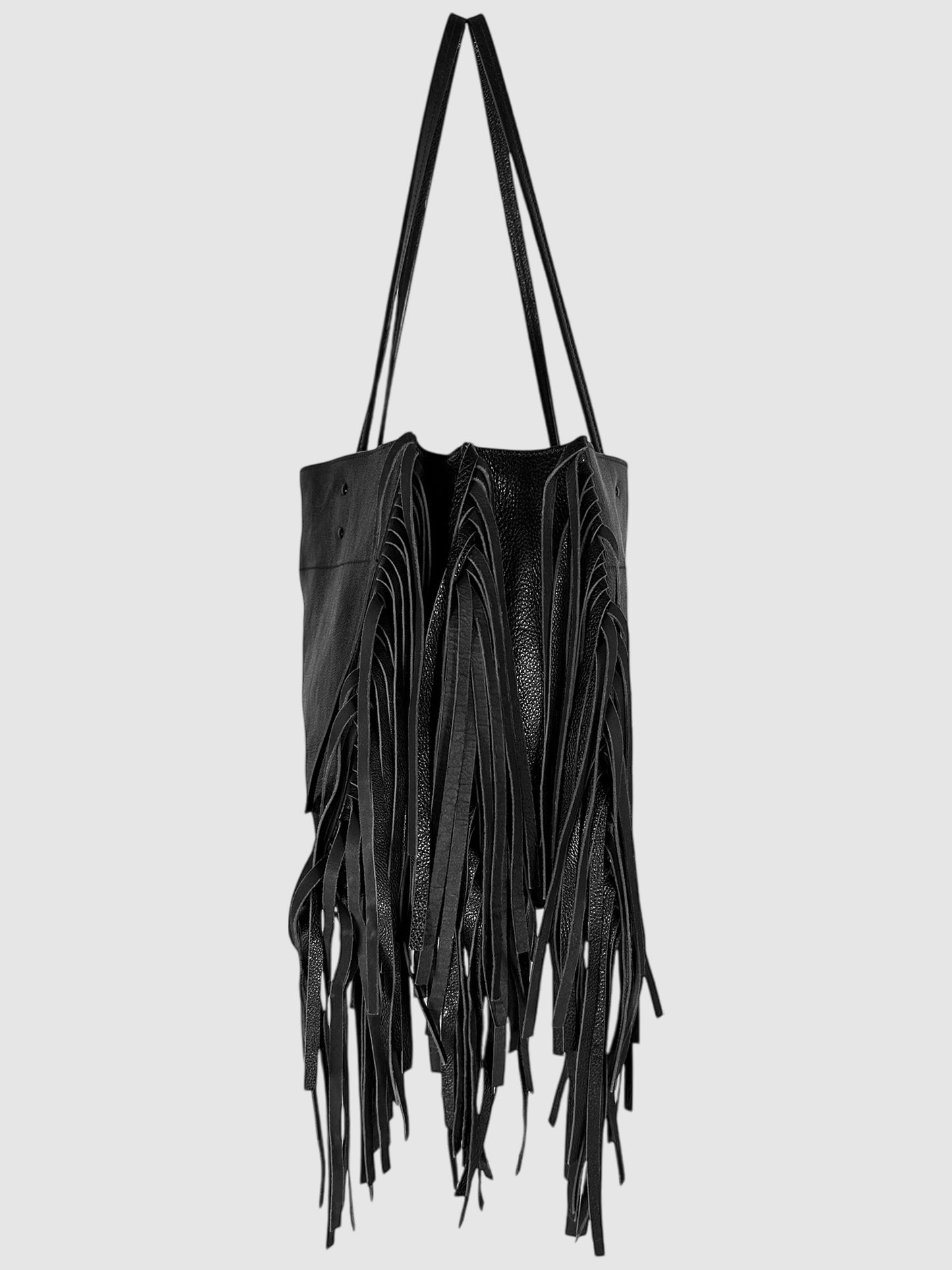 Etiquette Fringe Tote Bag