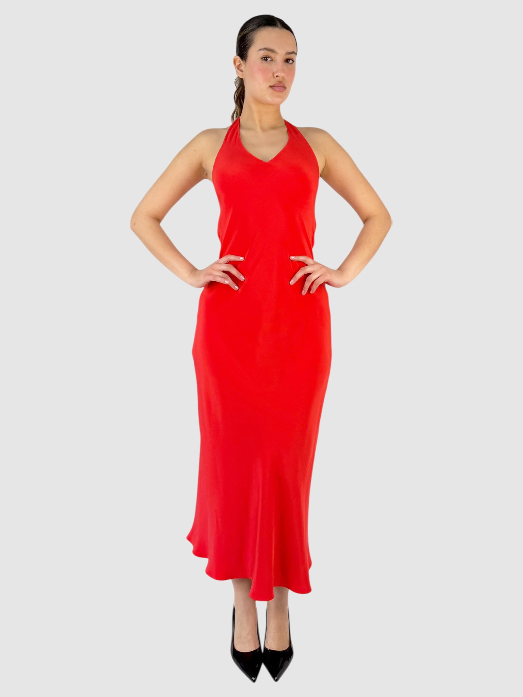 Silk Maxi Dress