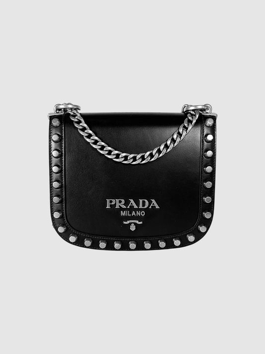 Pionnière Studded Crossbody Bag