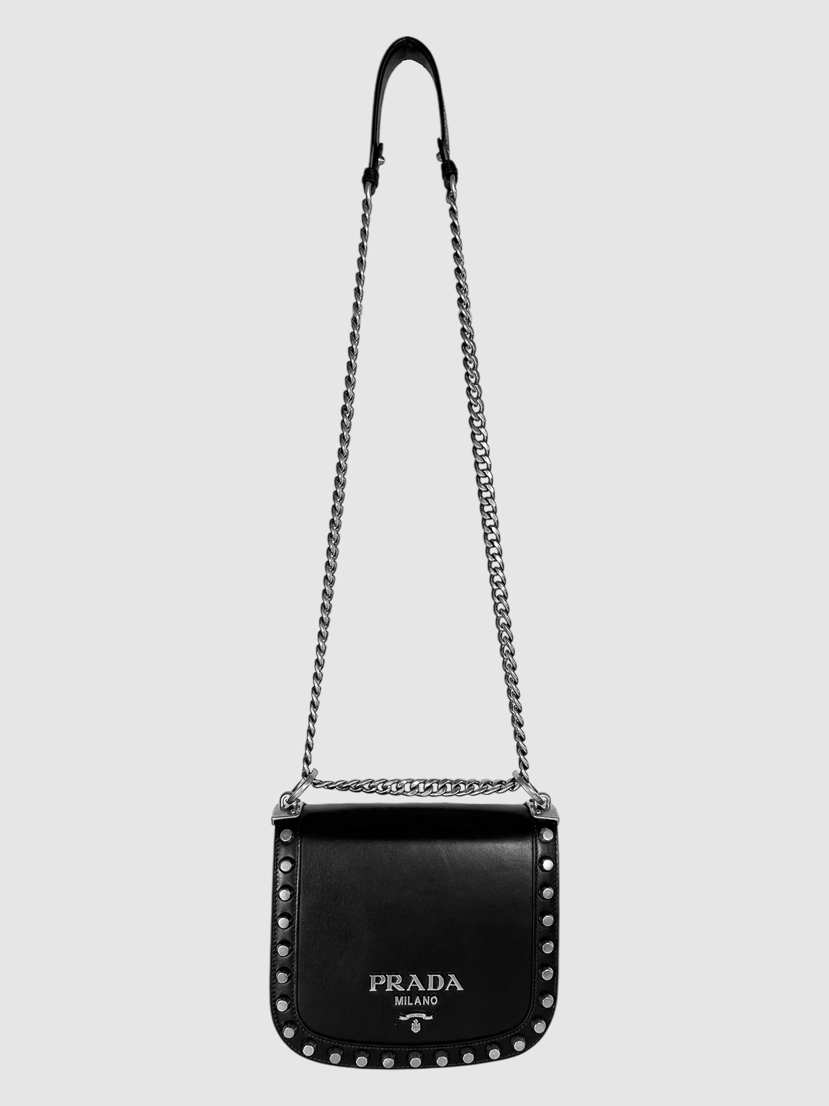 Pionnière Studded Crossbody Bag