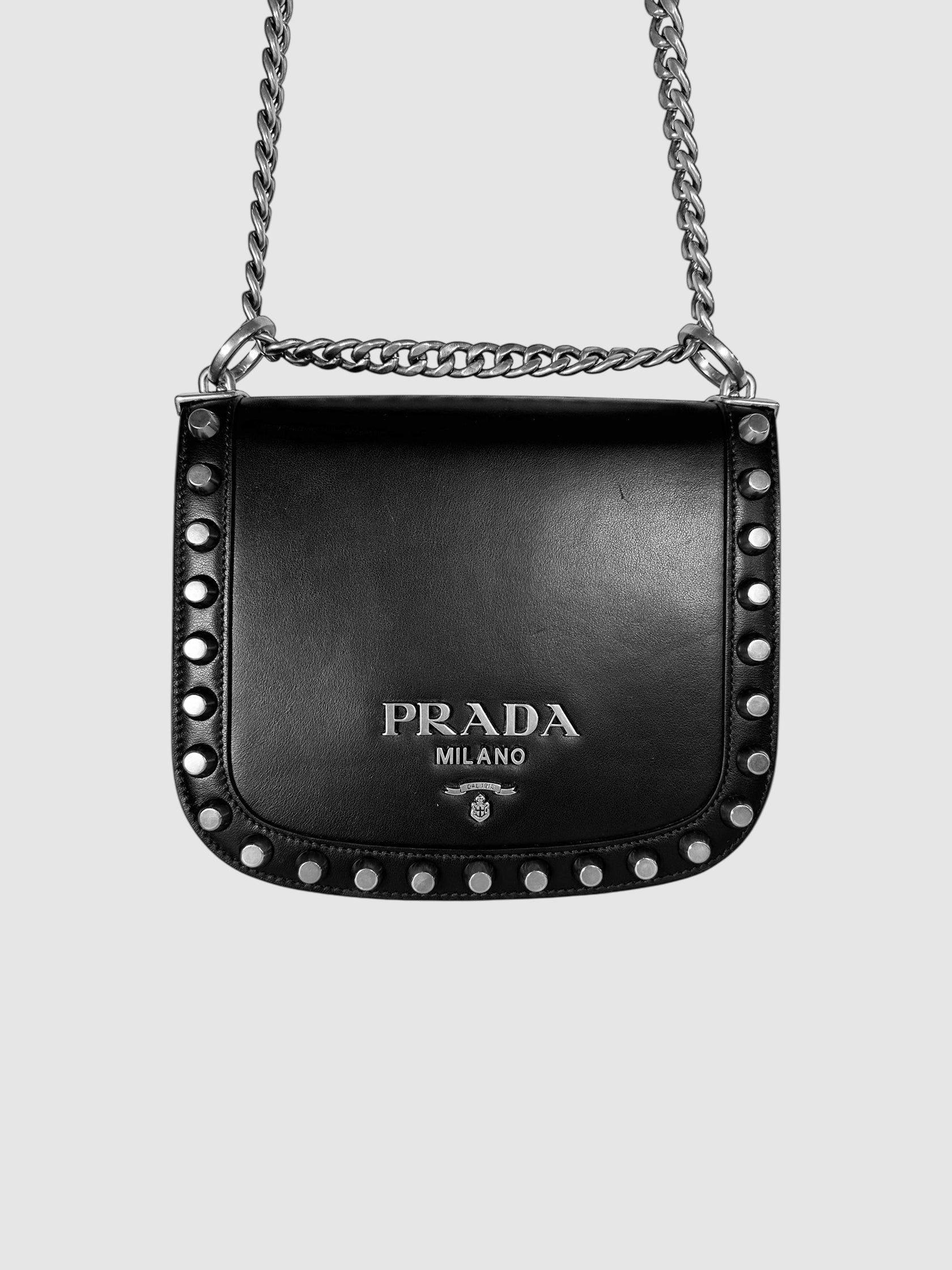 Pionnière Studded Crossbody Bag