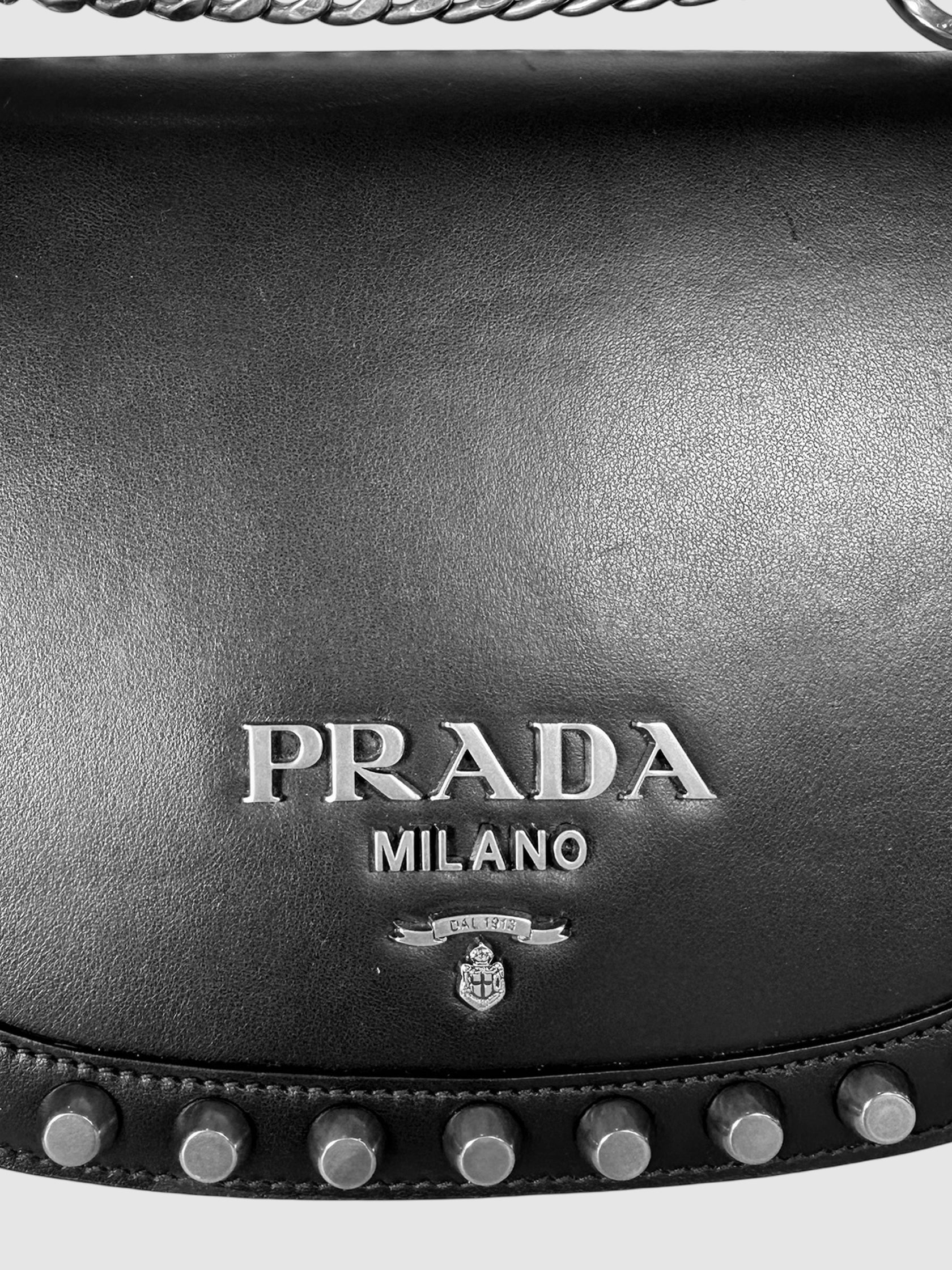 Pionnière Studded Crossbody Bag