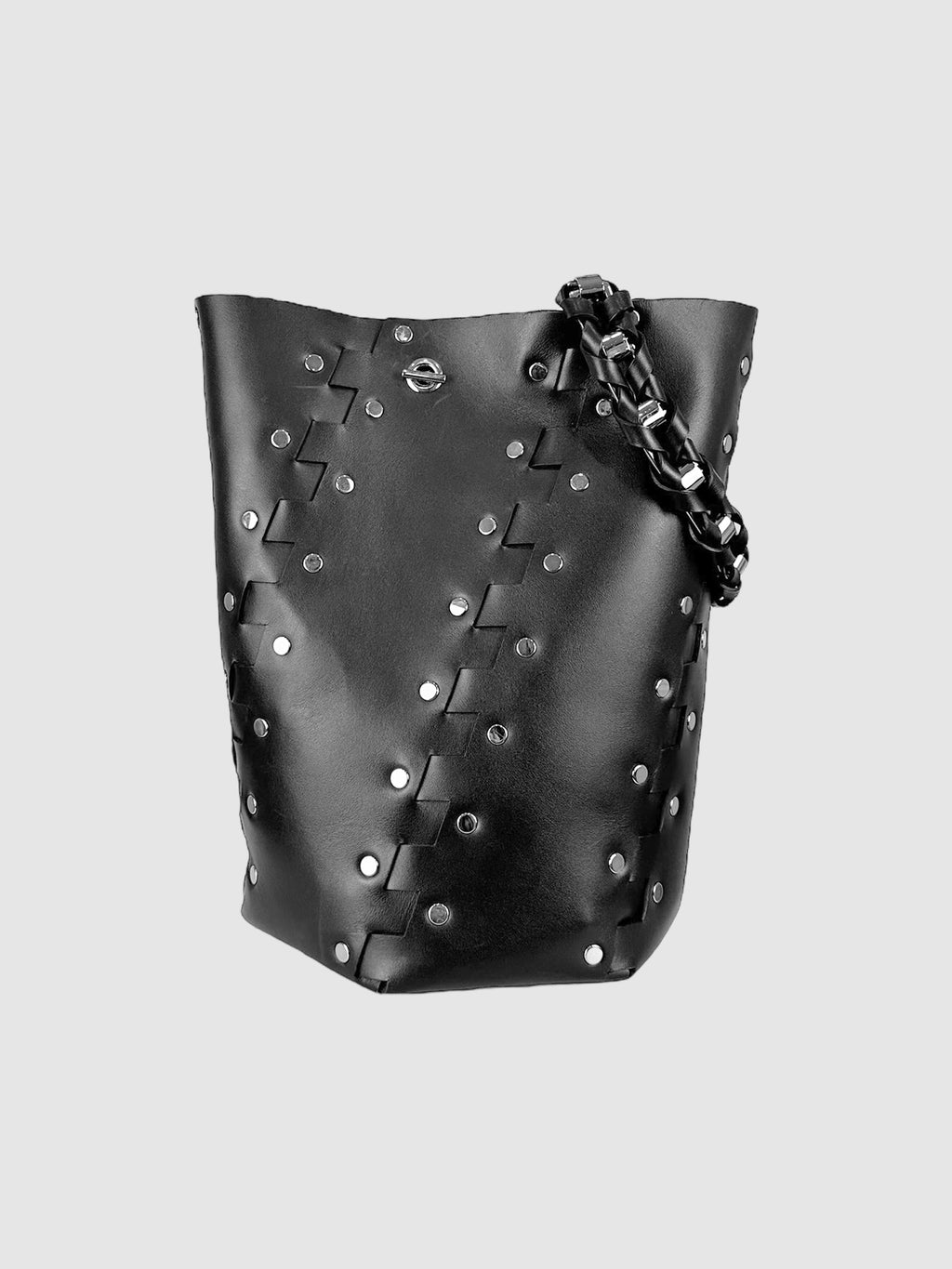 Studded Hex Bag