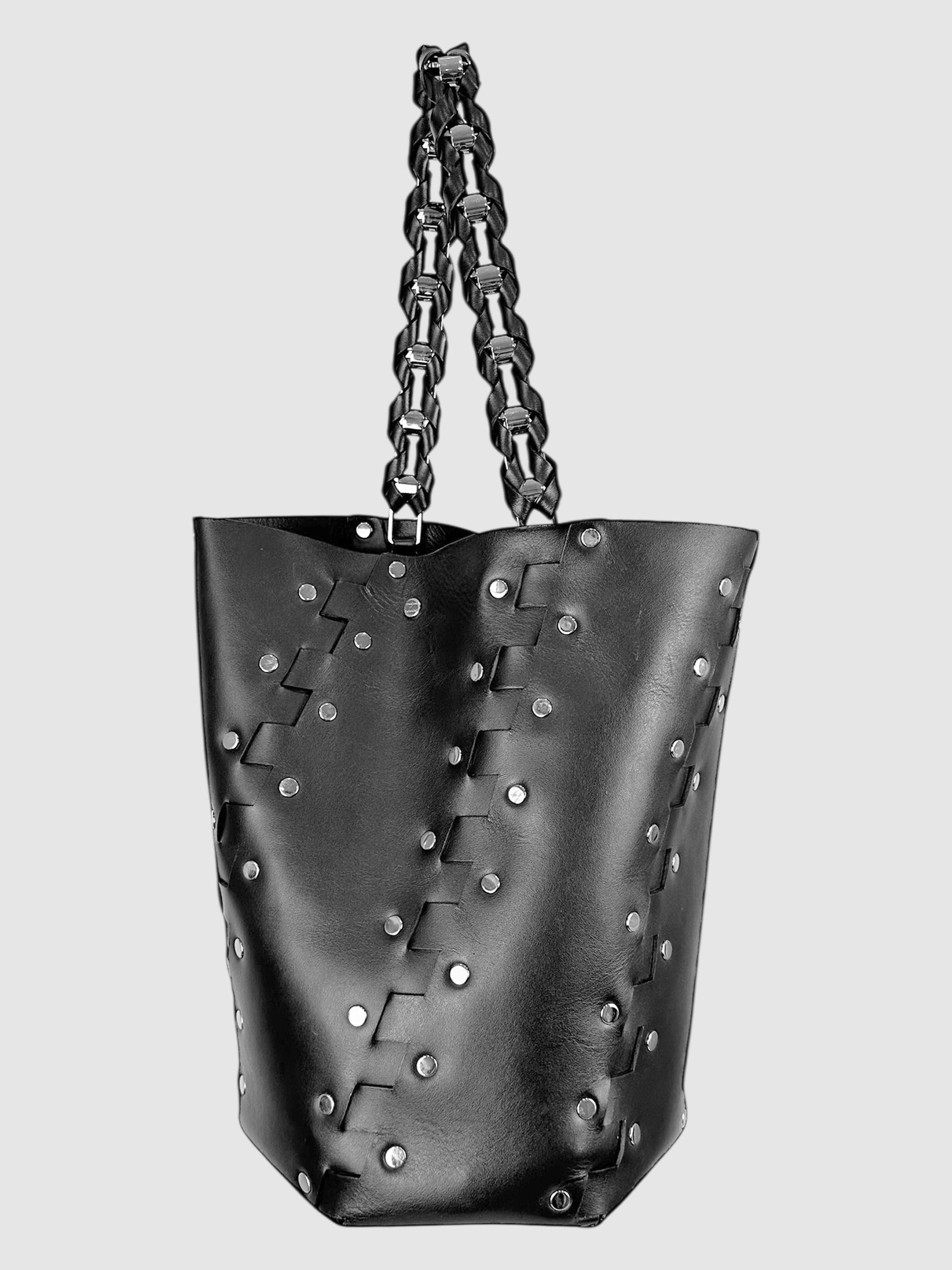 Studded Hex Bag