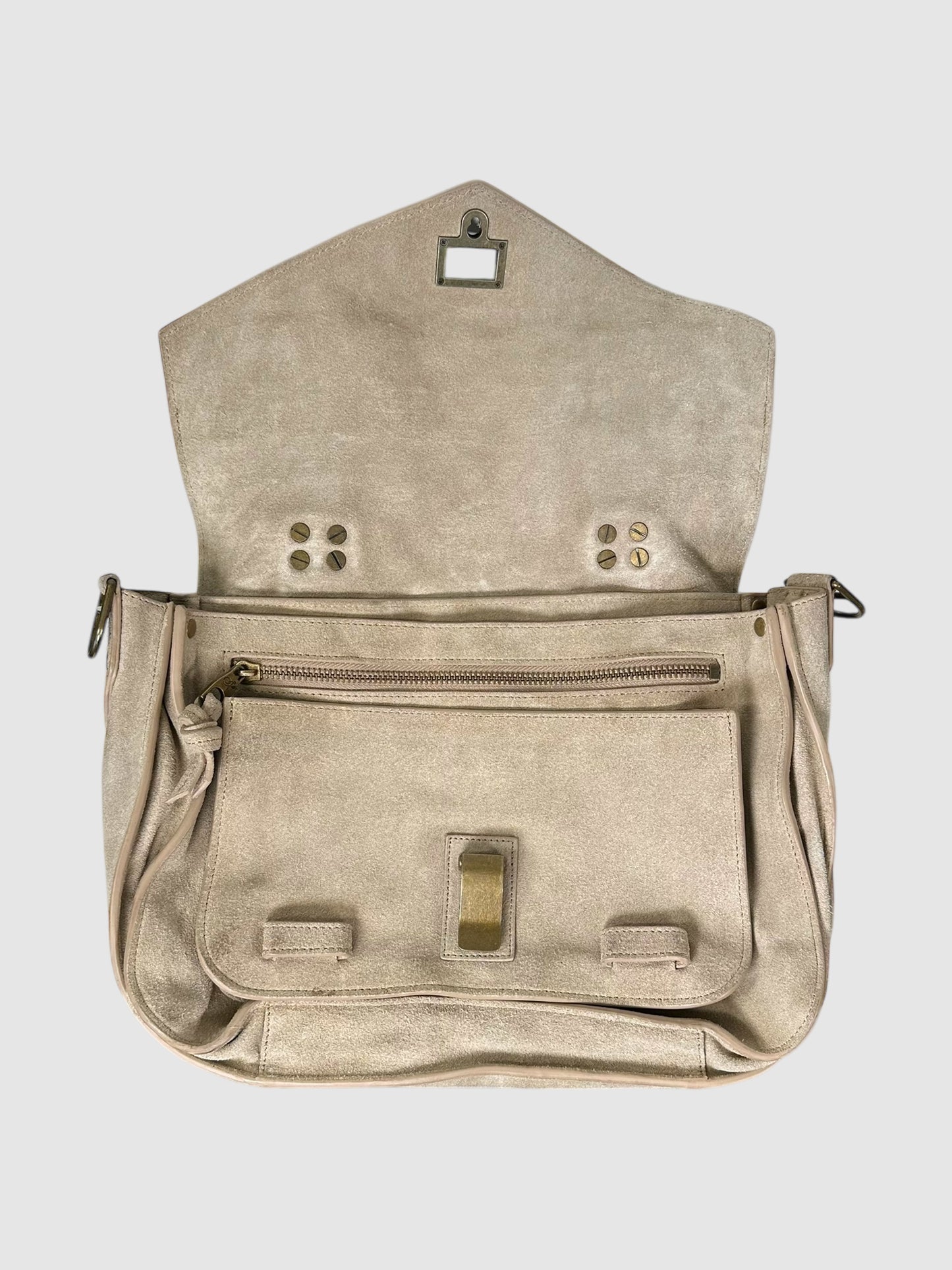 Suede PS1 Messenger Bag