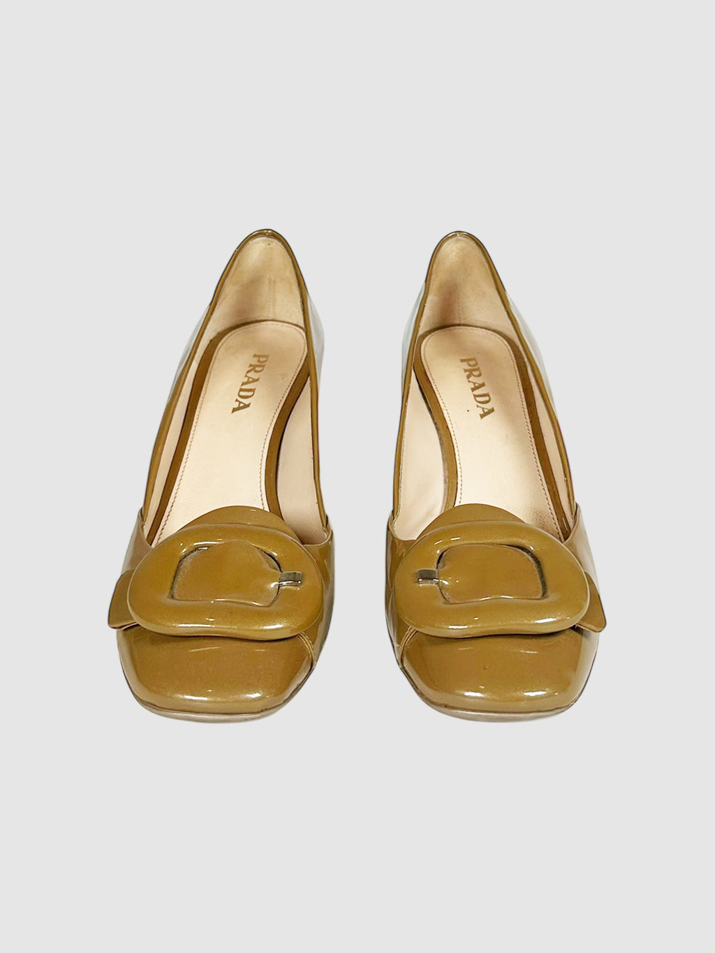 Patent Buckle Pumps