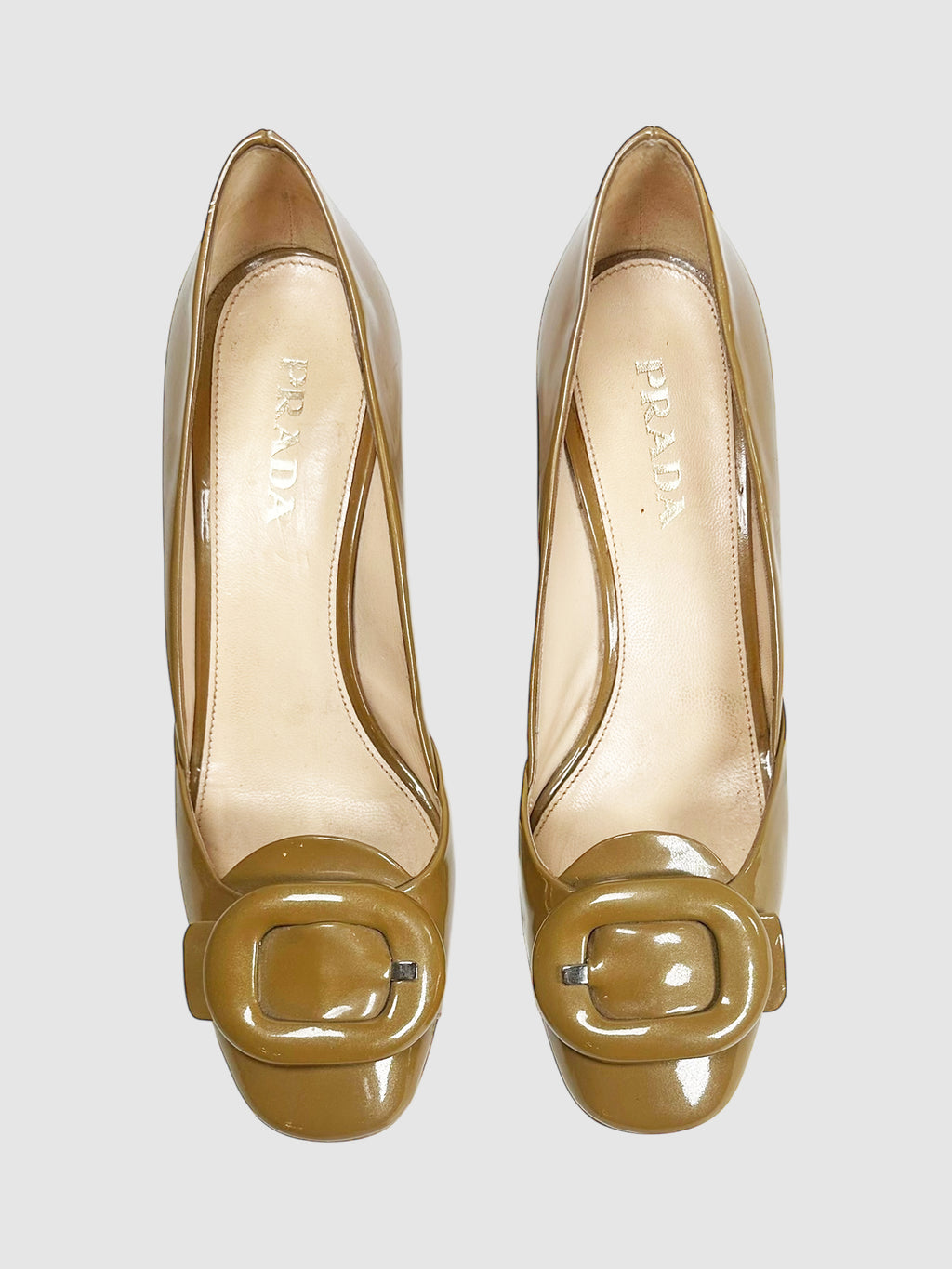 Patent Buckle Pumps