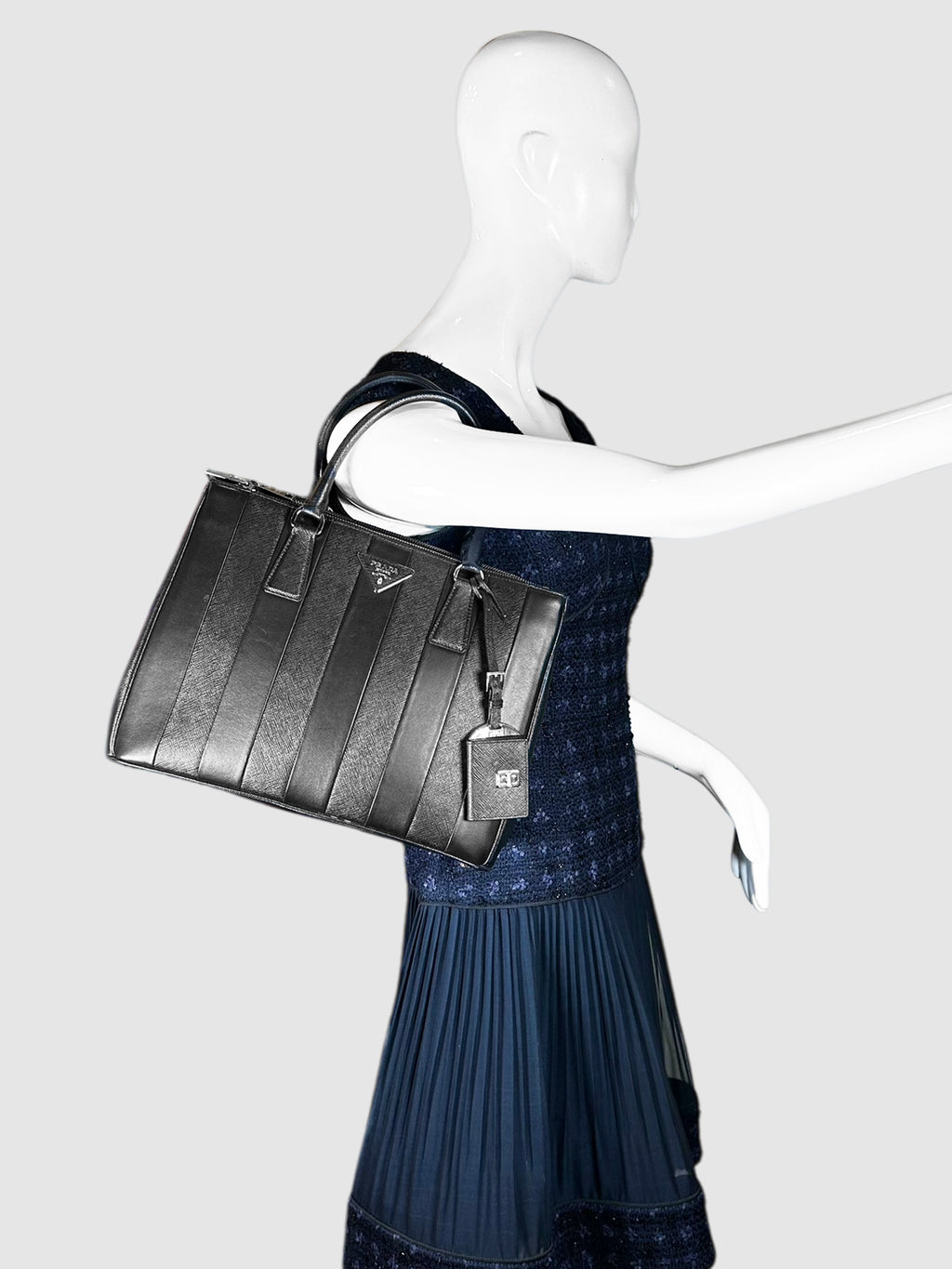 Double Zip Galleria Bag