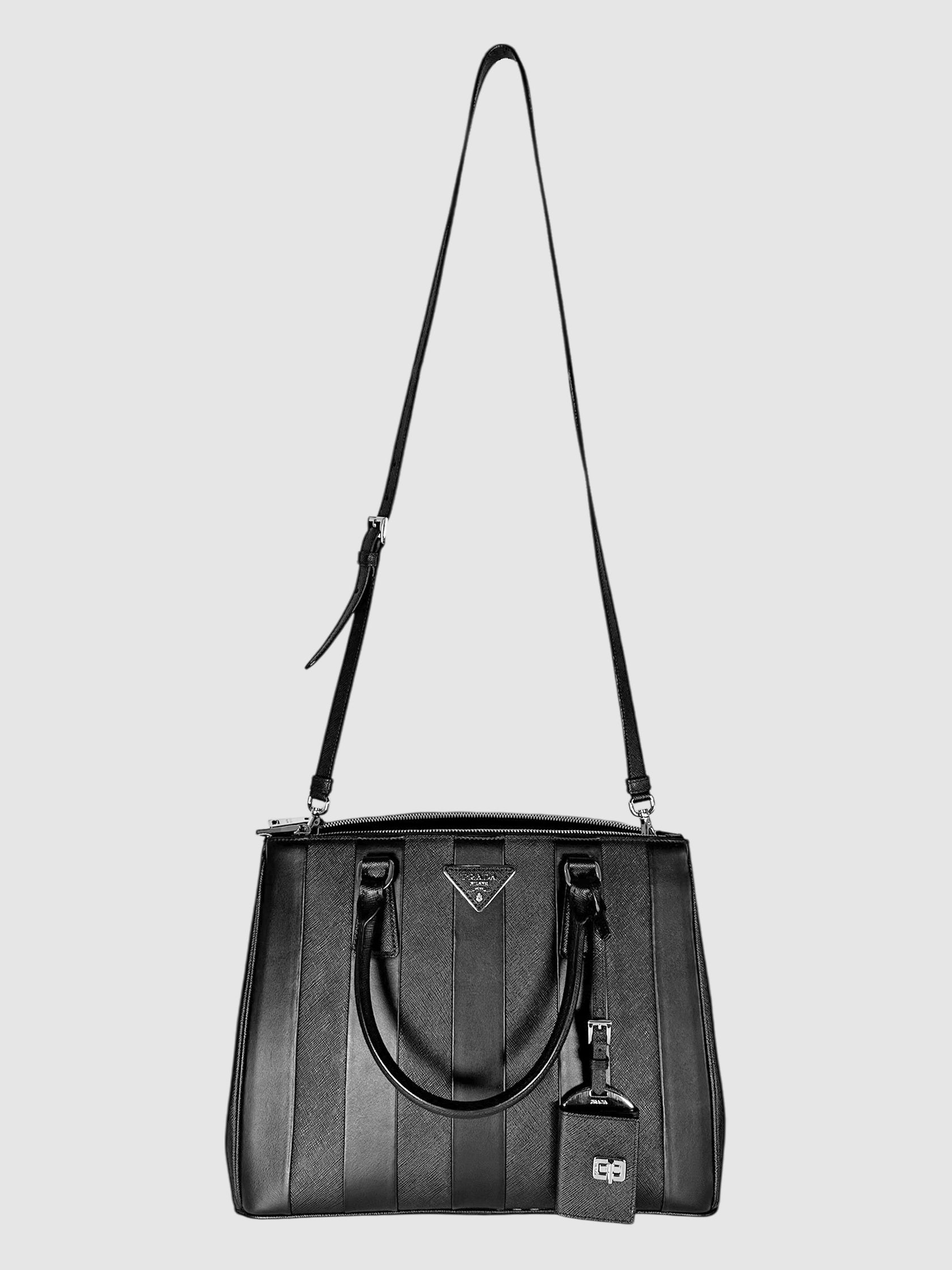 Double Zip Galleria Bag