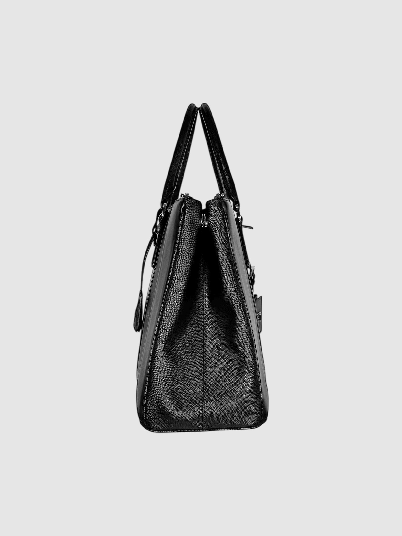 Double Zip Galleria Bag