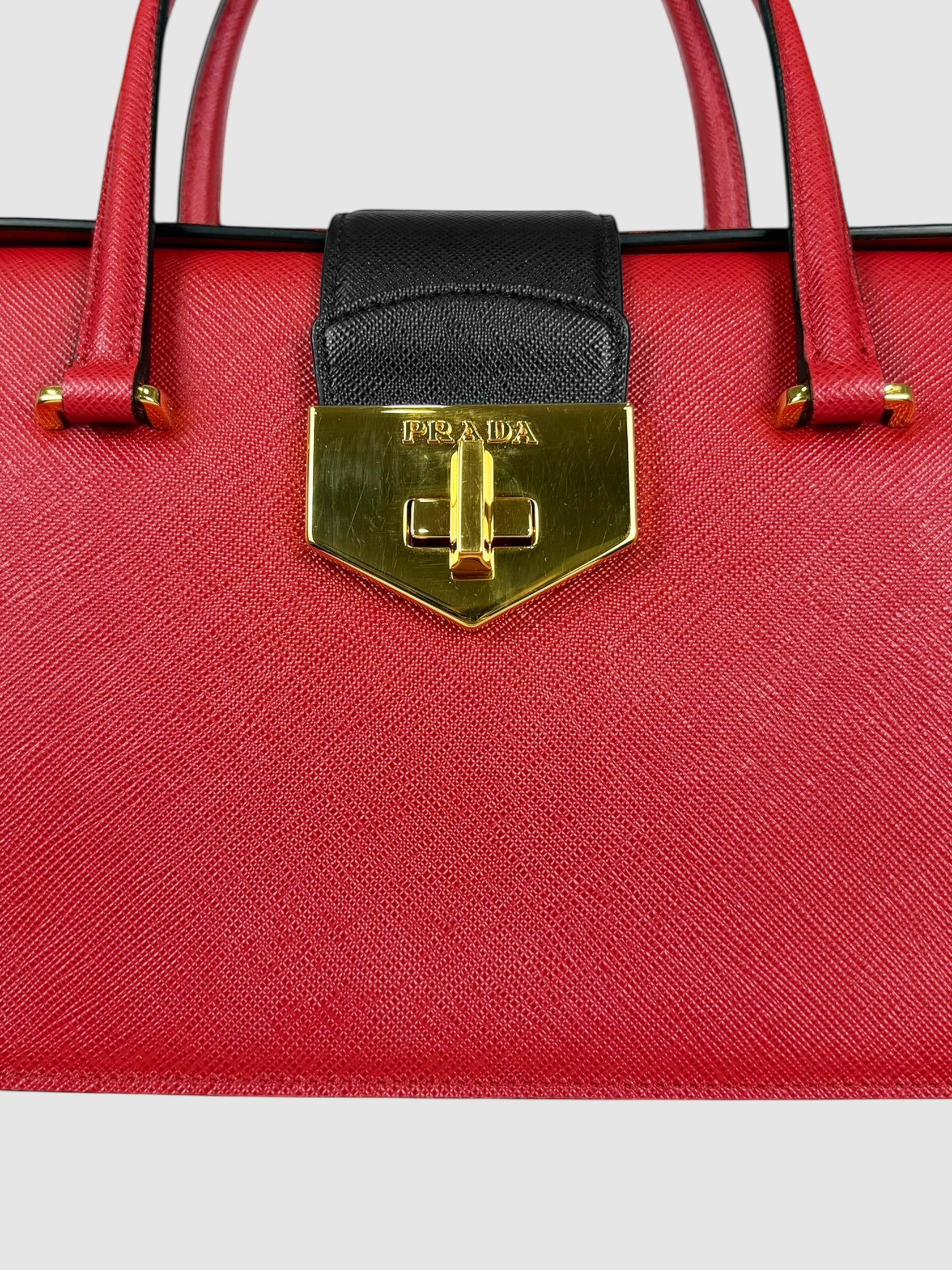 Saffiano East West Bag