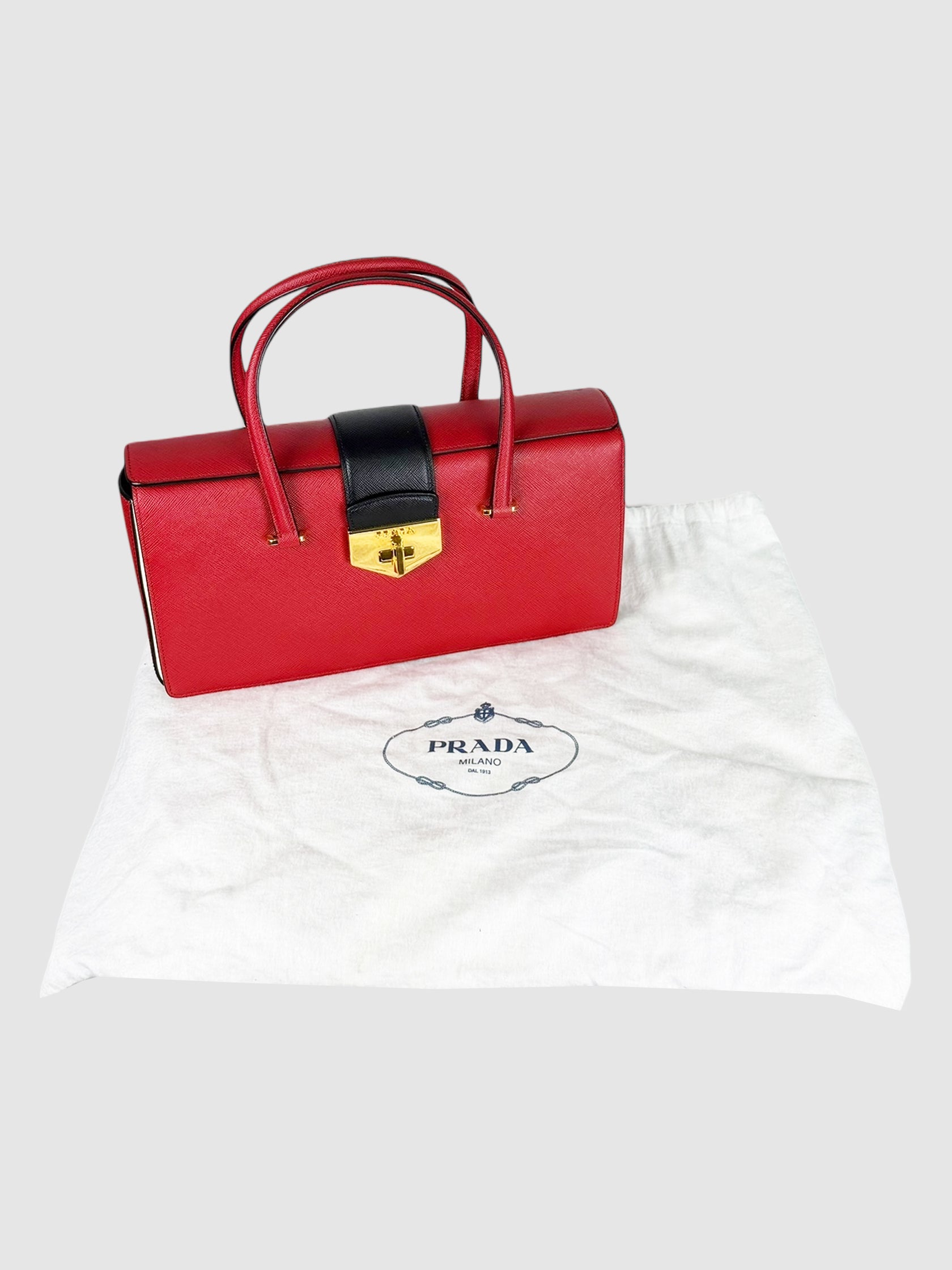 Saffiano East West Bag